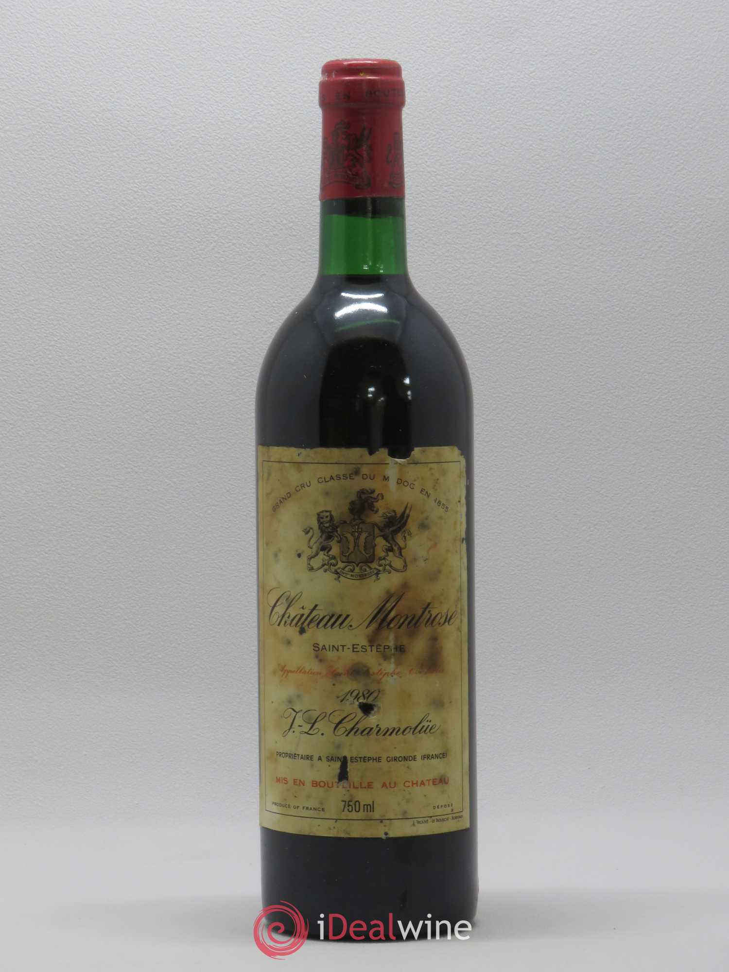 Château Montrose 2ème Grand Cru Classé 1980 - Lot de 1 bouteille - 0