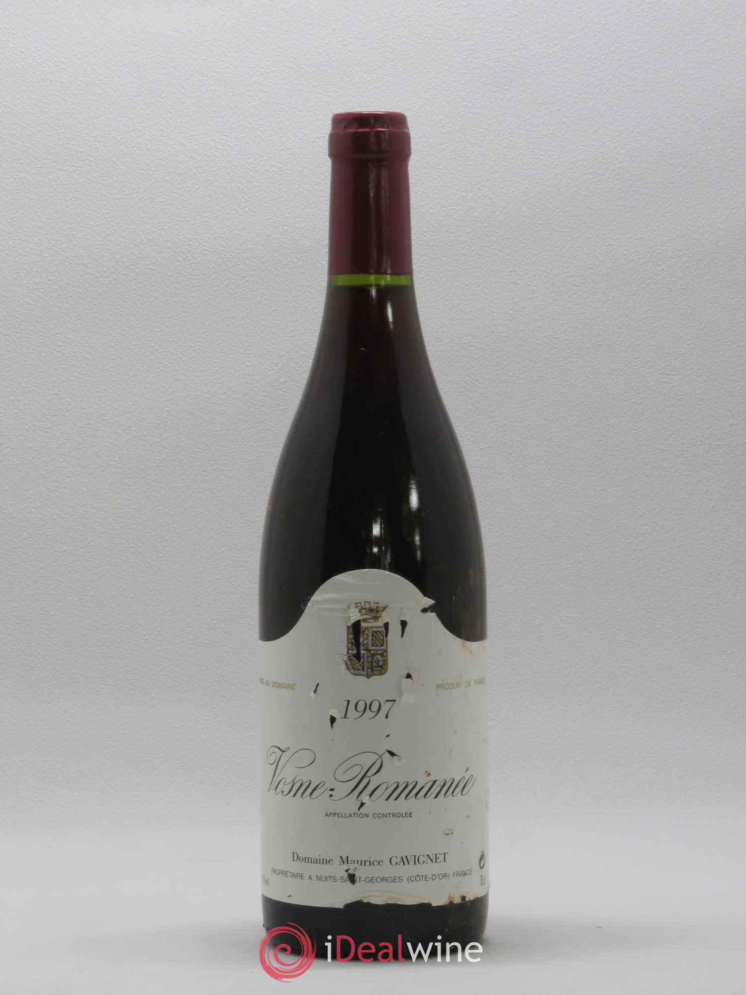 Vosne-Romanée Domaine Maurice Gavignet (sans prix de réserve) 1997 - Posten von 1 Flasche - 0