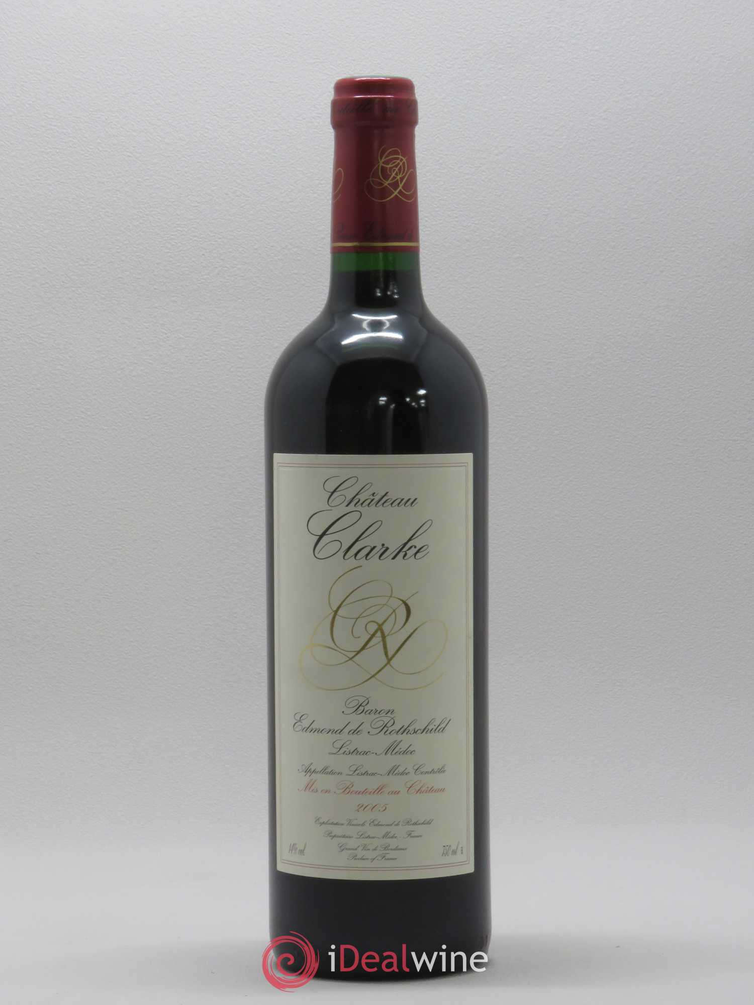 Château Clarke 2005 - Lot de 1 bouteille - 0