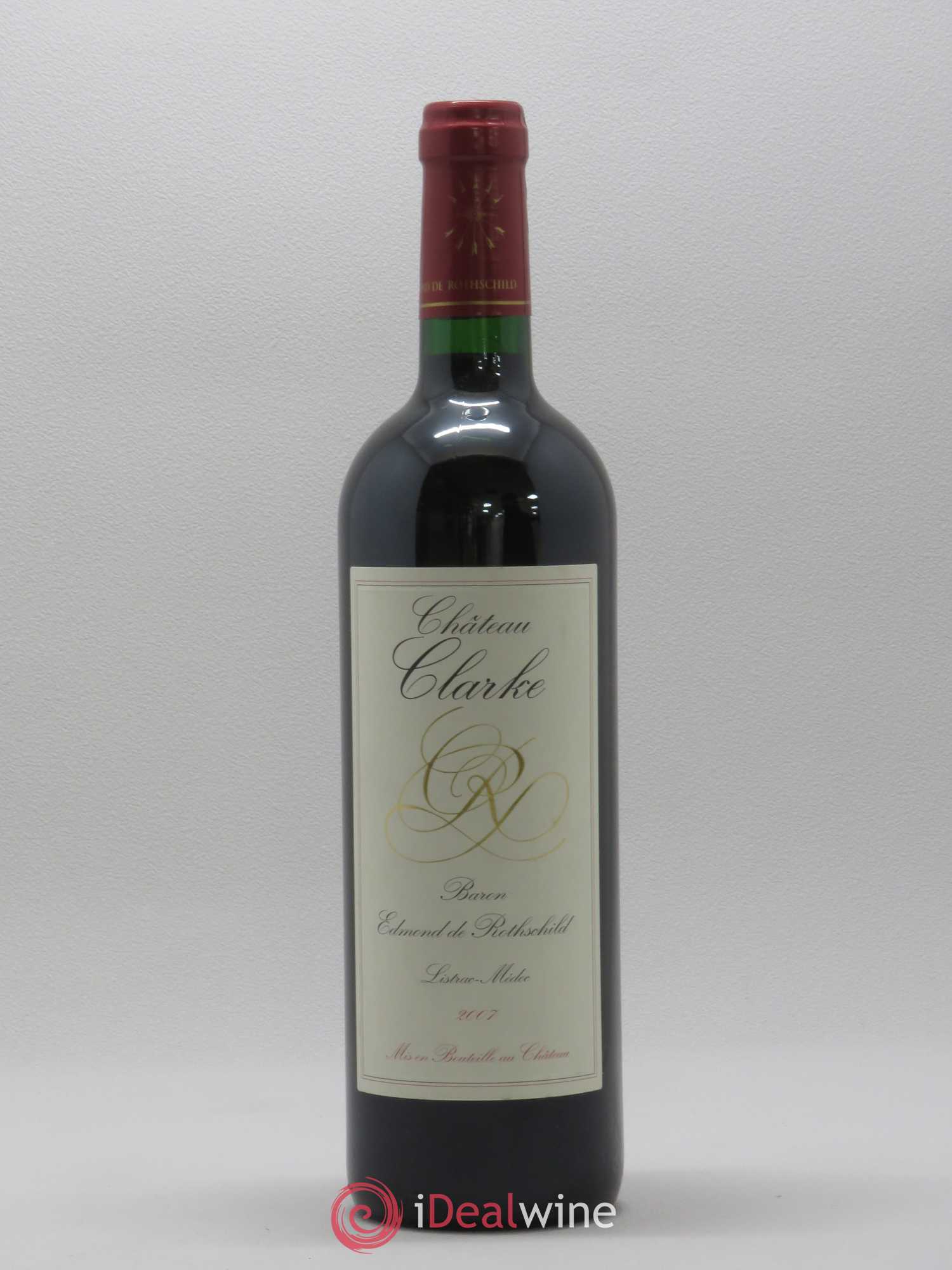 Château Clarke (sans prix de réserve) 2007 - Lot de 1 bouteille - 0
