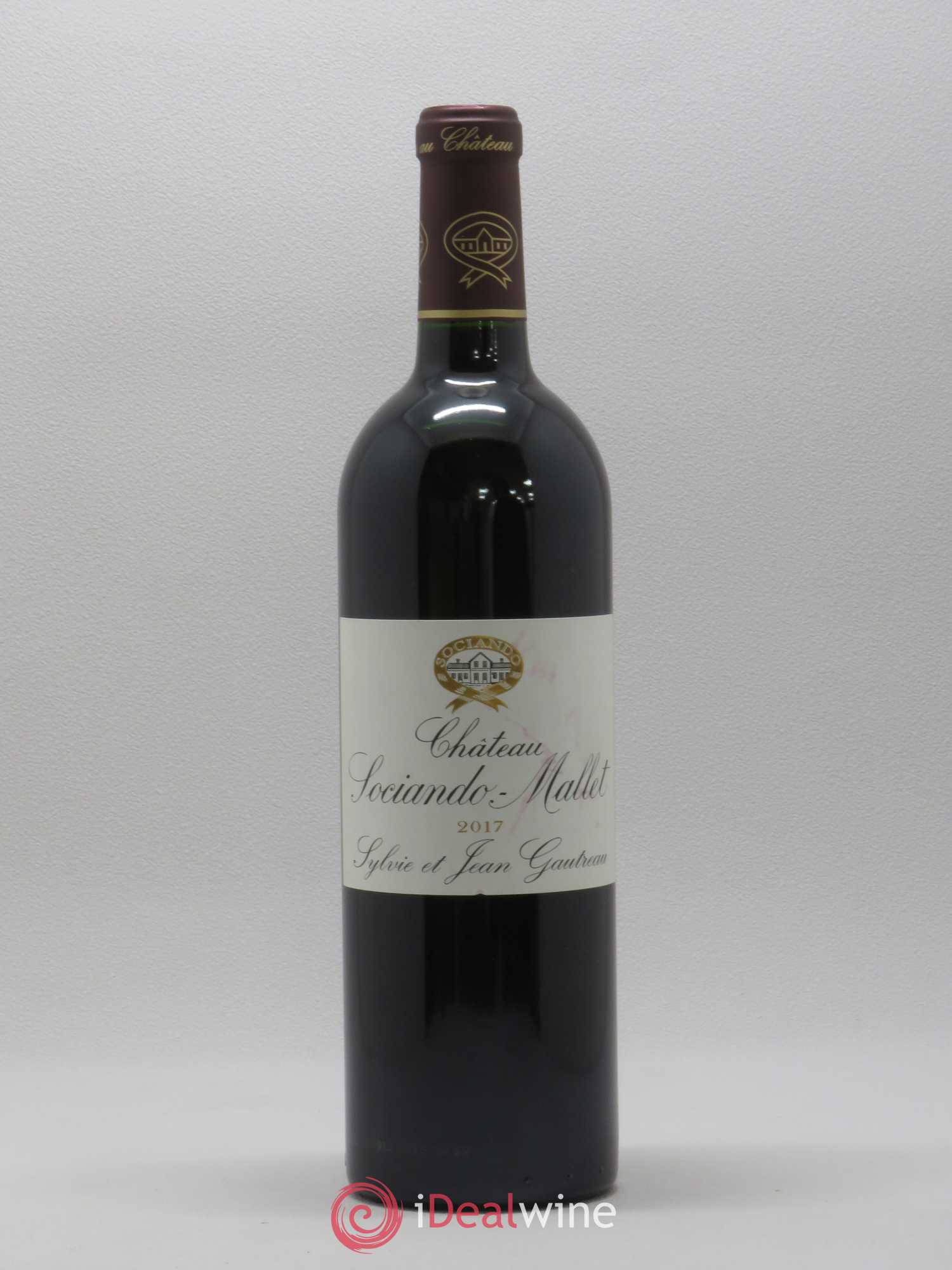 Château Sociando Mallet 2017 - Lot de 1 bouteille - 0