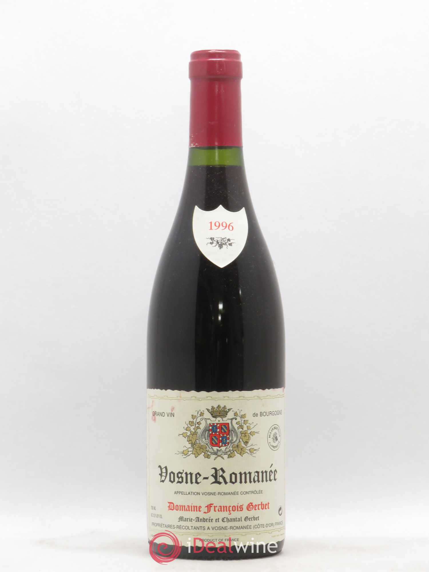 Vosne-Romanée Aux Réas François Gerbet 1996 - Lot de 1 bouteille - 0