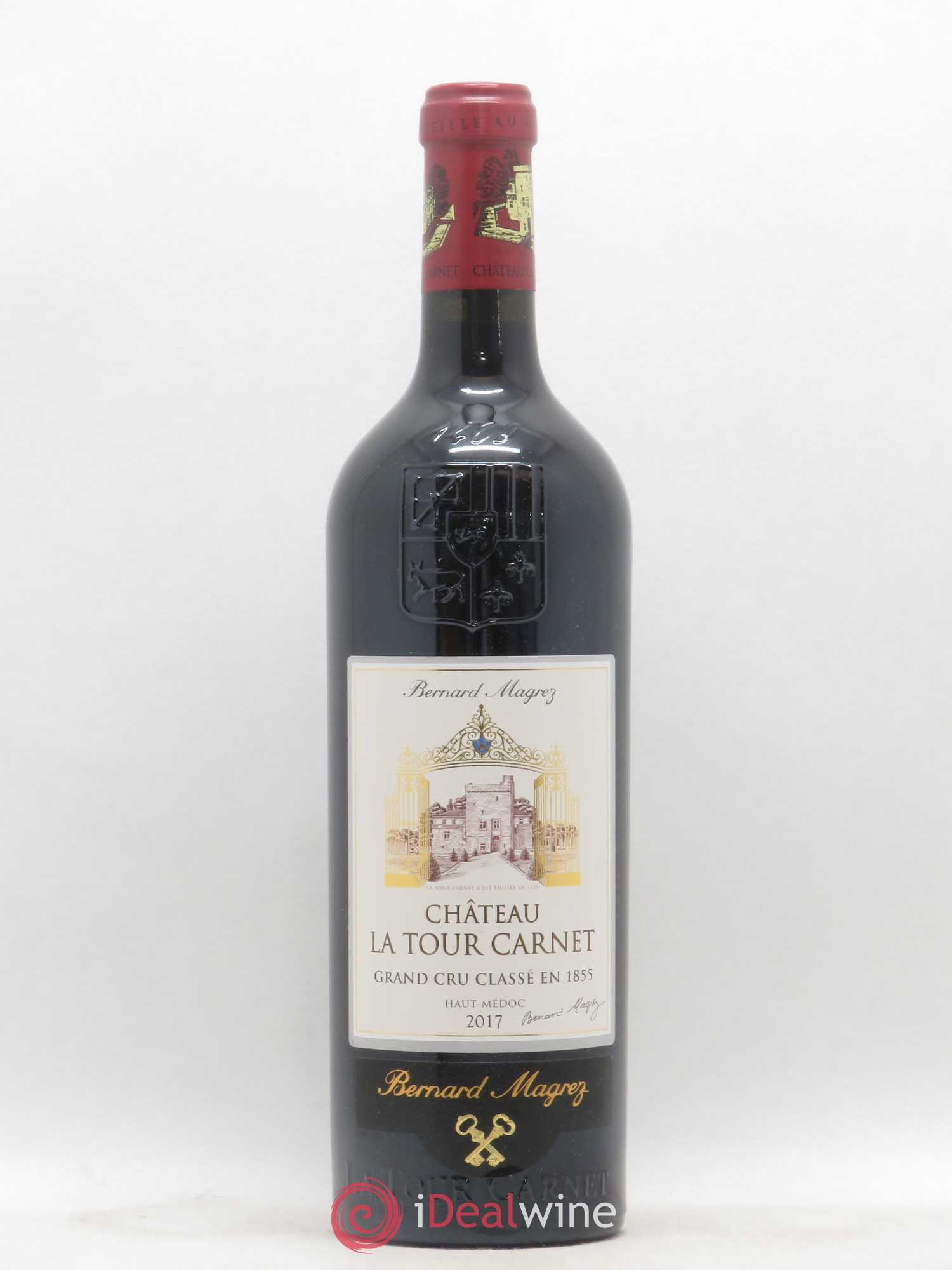 Château la Tour Carnet 4ème Grand Cru Classé 2017 - Lot de 1 bouteille - 0