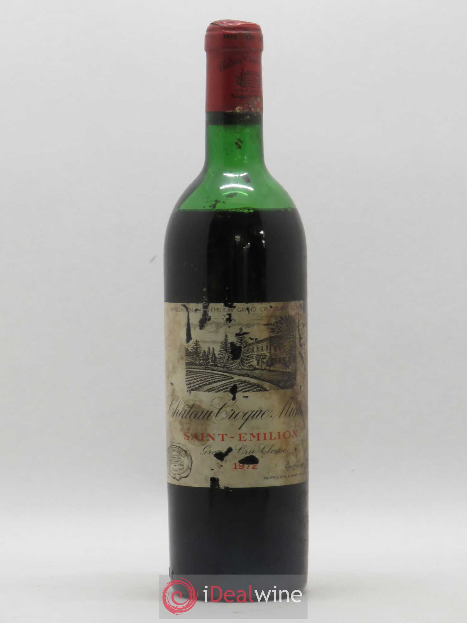 Château Croque Michotte (sans prix de réserve) 1972 - Lot de 1 bouteille - 0