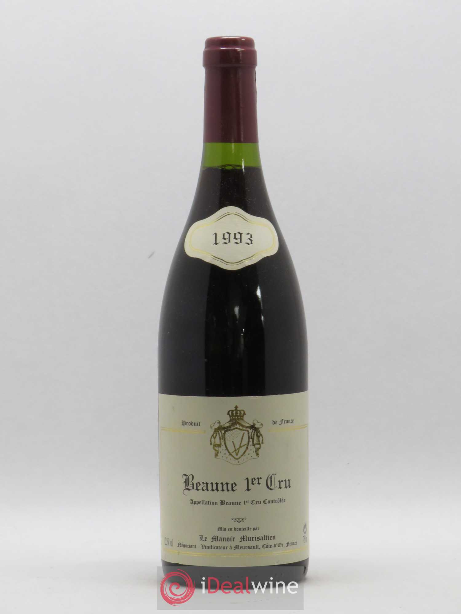 Beaune 1er Cru Le Manoir Murisaltien 1993 - Posten von 1 Flasche - 0