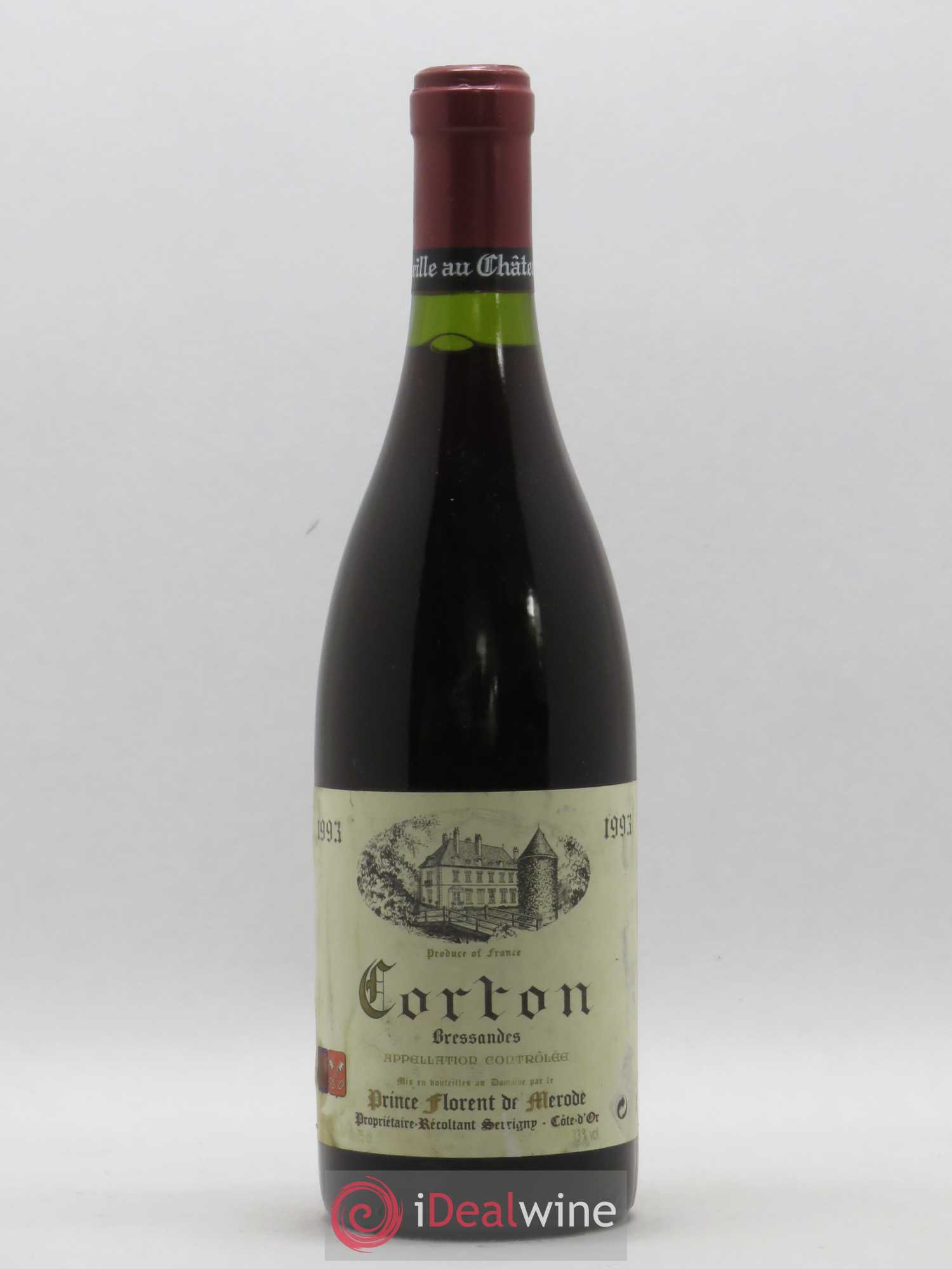 Corton Grand Cru Bressandes Prince Florent De Merode 1993 - Posten von 1 Flasche - 0