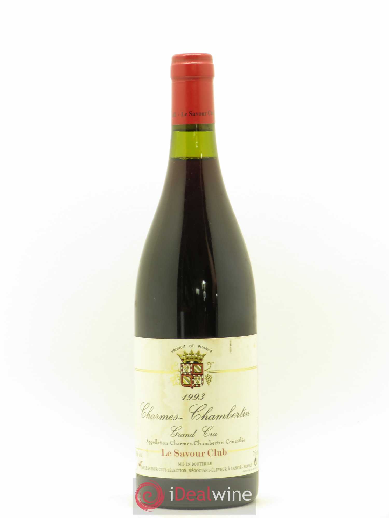 Charmes-Chambertin Grand Cru Savour Club Sélection 1993 - Lot de 1 bouteille - 0