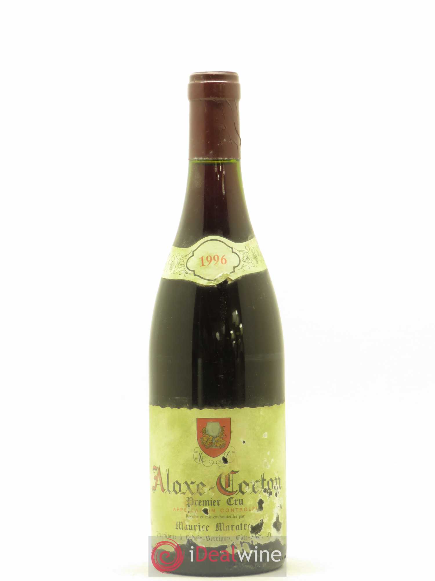 Aloxe-Corton 1er Cru Maurice Maratray 1996 - Lot de 1 bouteille - 0