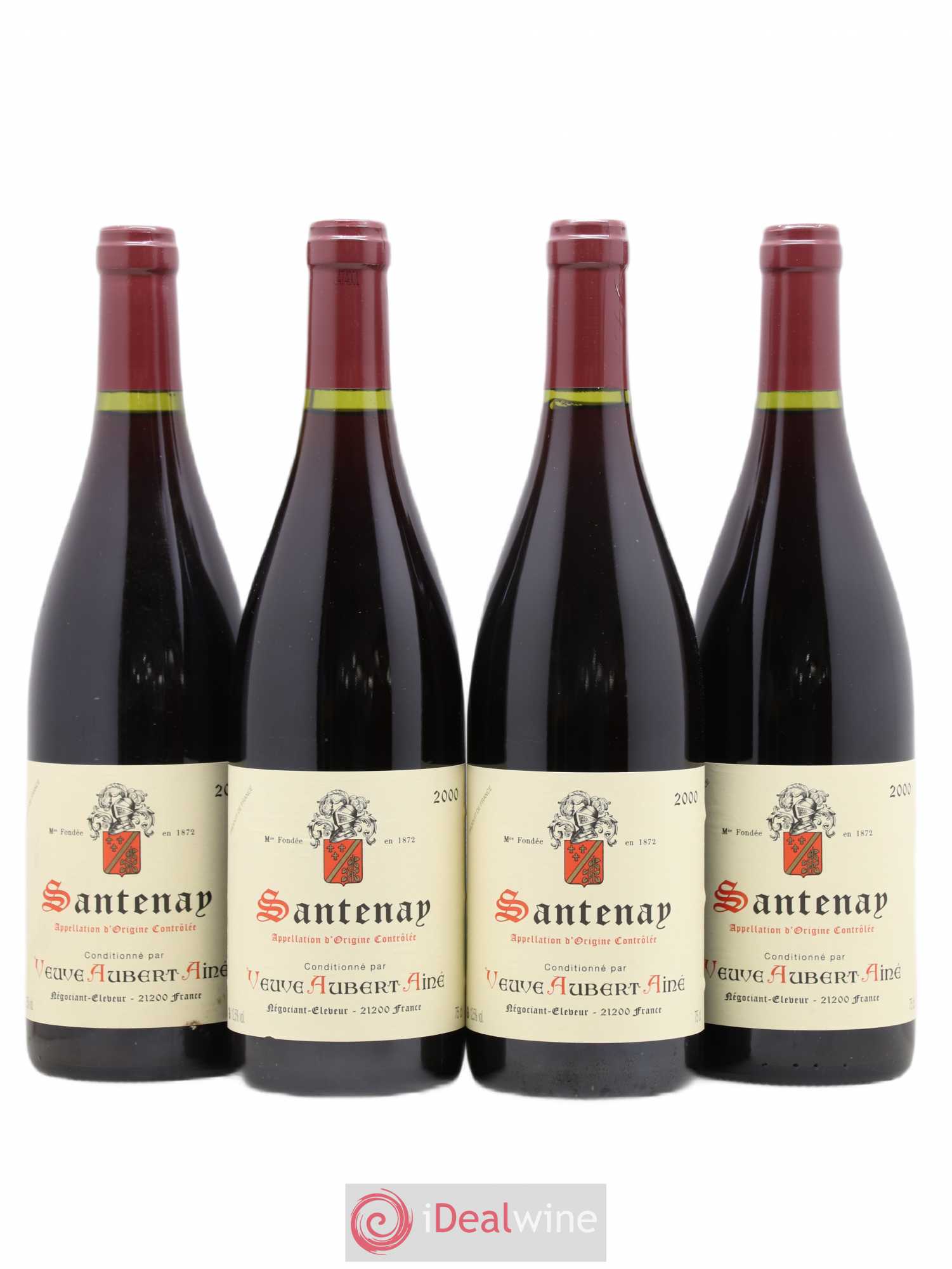 Santenay Veuve Aubert Ainé (sans prix de réserve) 2000 - Posten von 4 Flaschen - 0
