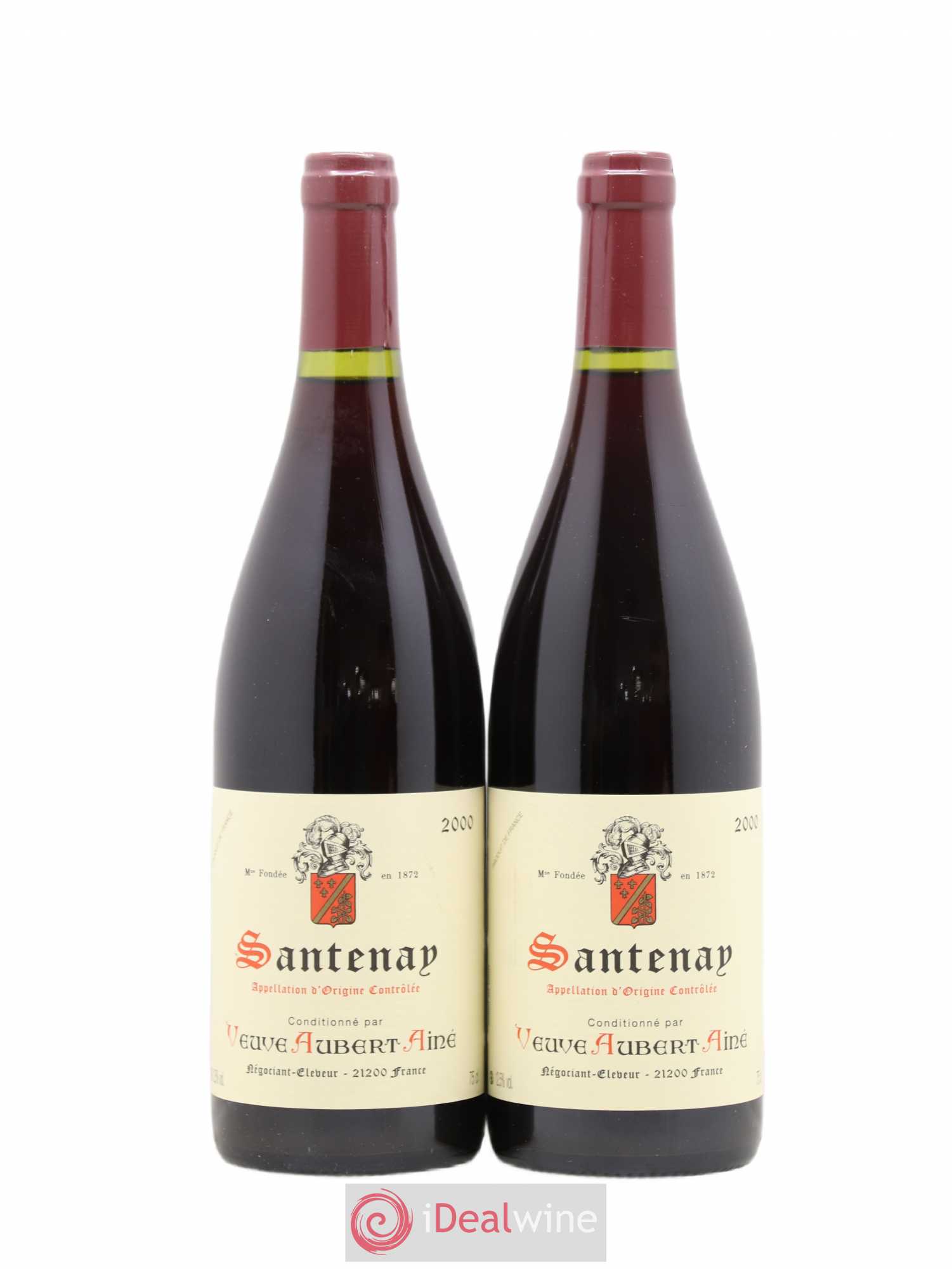 Santenay Veuve Aubert Ainé 2000 - Posten von 2 Flaschen - 0