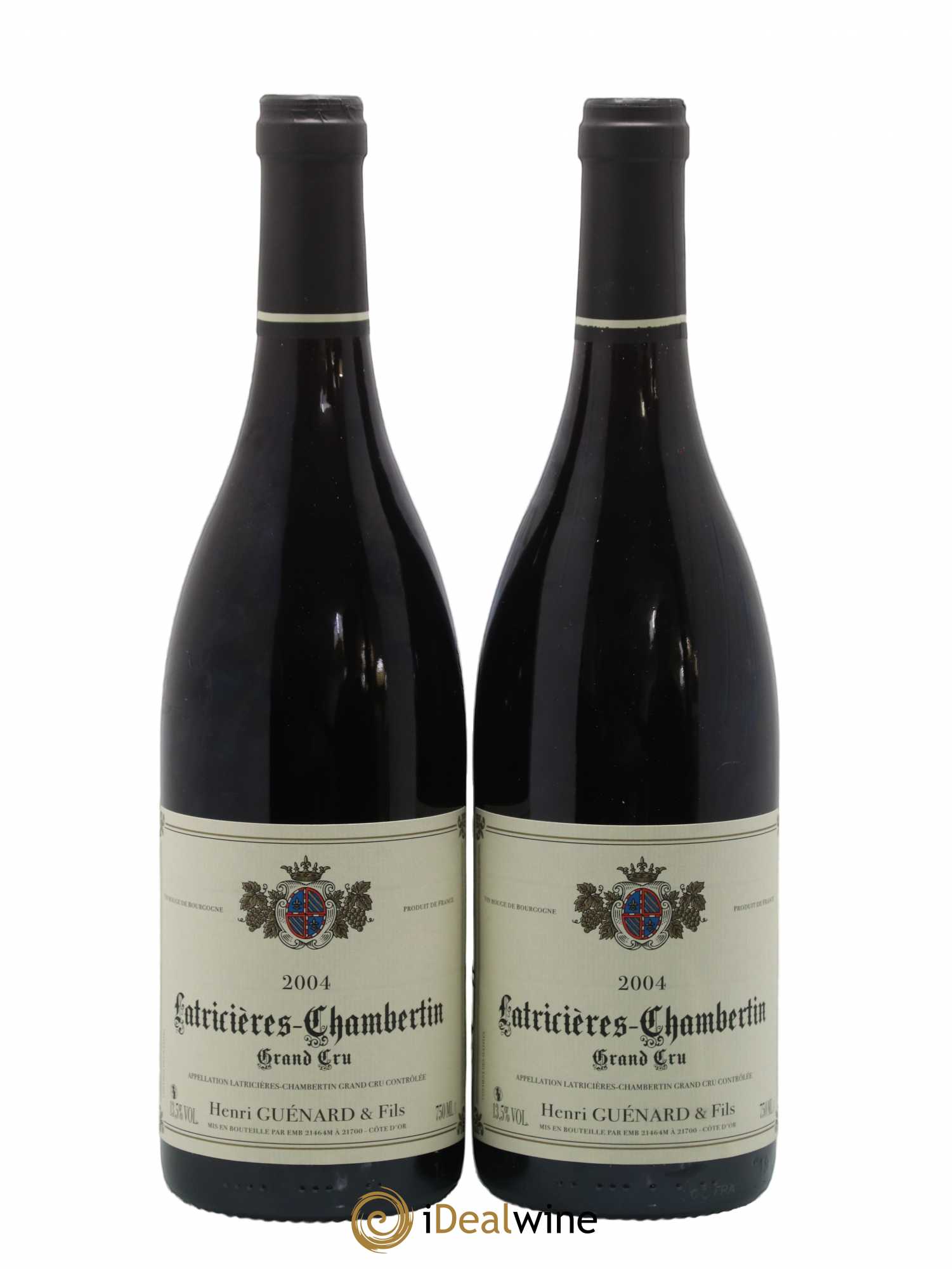 Latricières-Chambertin Grand Cru Henri Guenard Et Fils 2004 - Posten von 2 Flaschen - 0