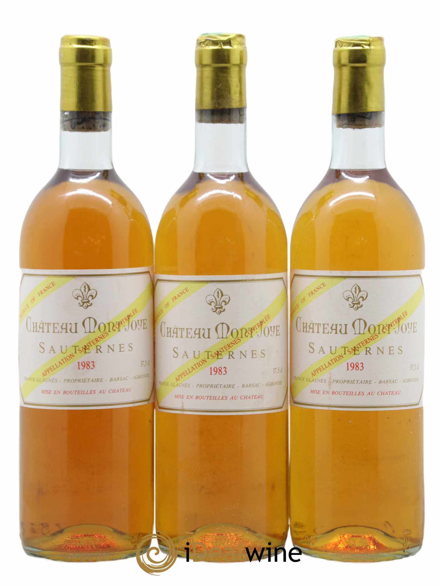 Sauternes 1983 - Lotto di 3 bottiglie - 0
