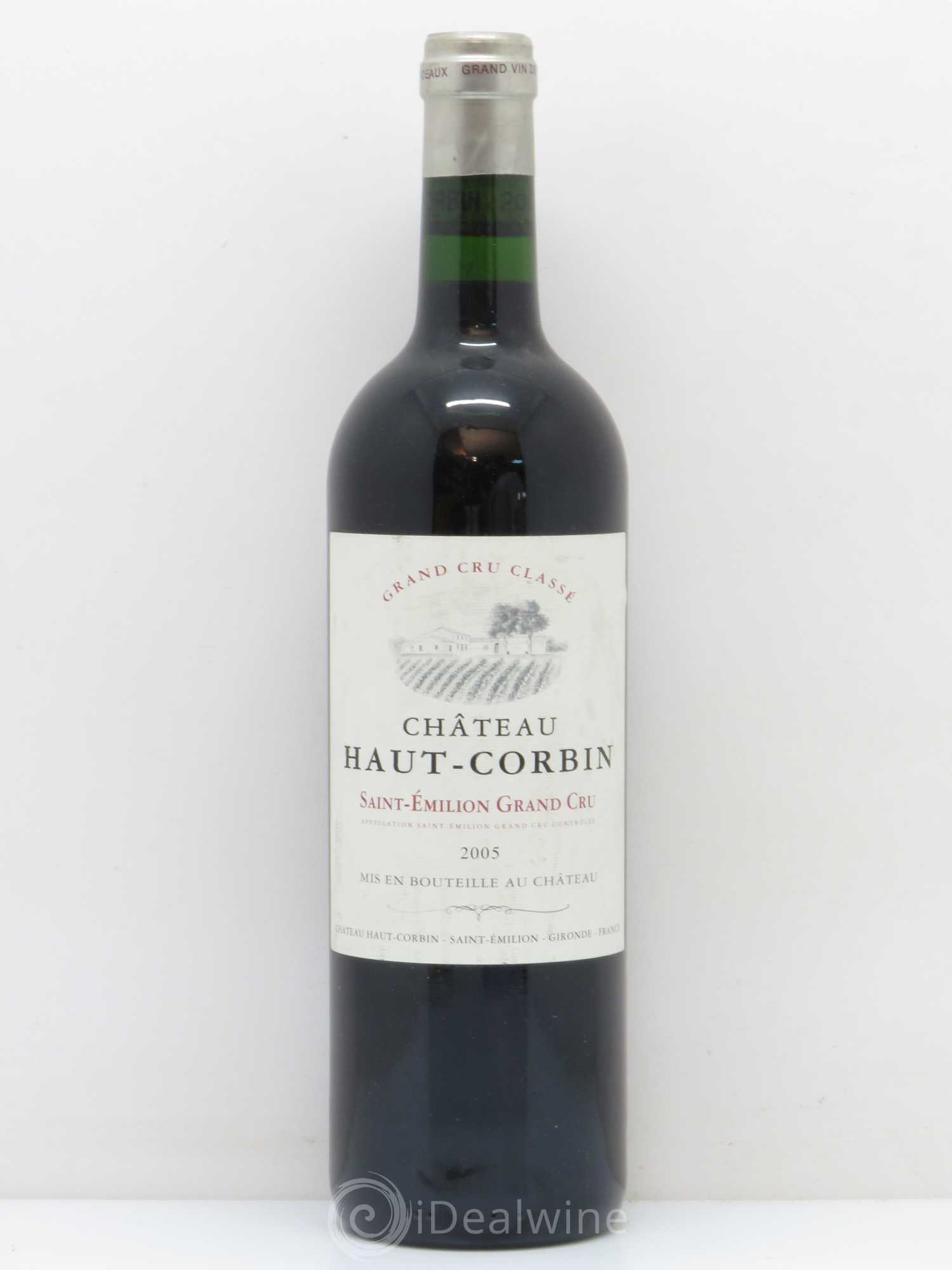 Château Haut Corbin Grand Cru 2005 - Lot de 1 bouteille - 0