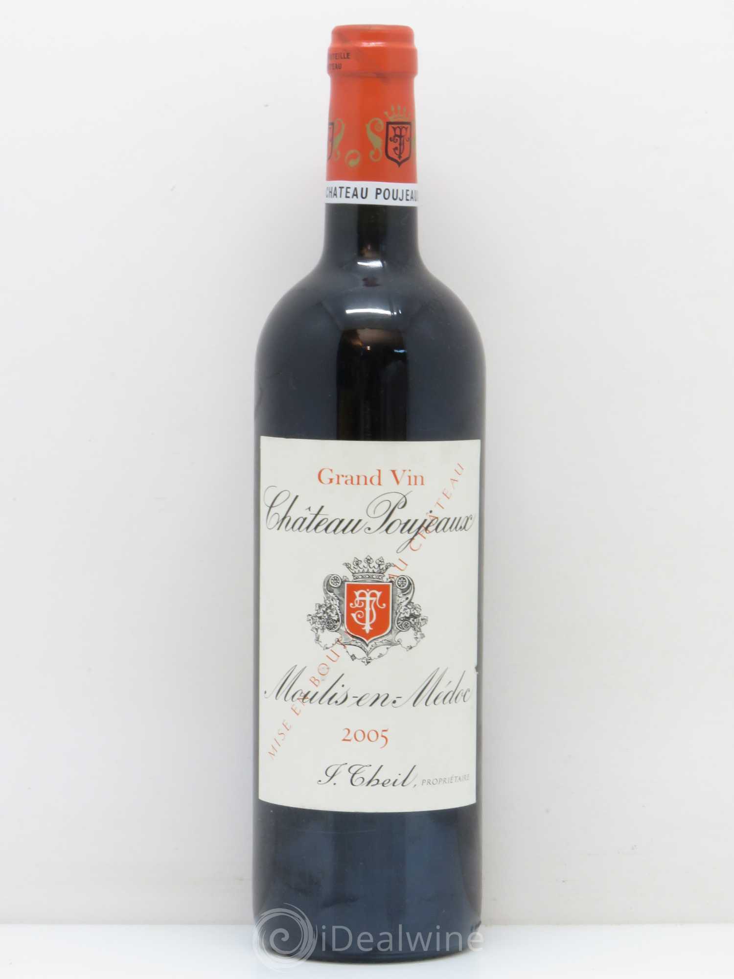 Château Poujeaux 2005 - Lot de 1 bouteille - 0