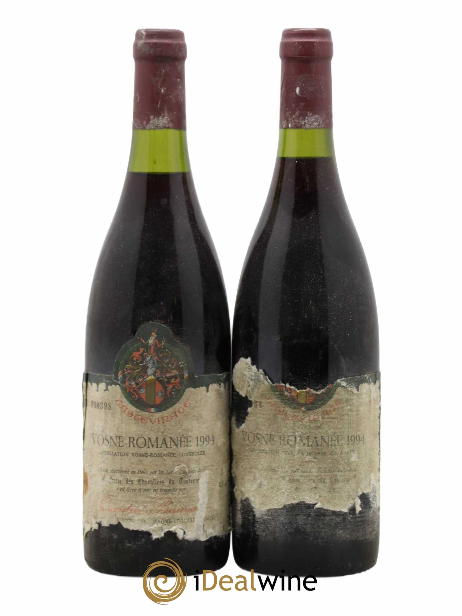 Vosne-Romanée Quentin Bauval 1994 - Lot de 2 bouteilles - 0