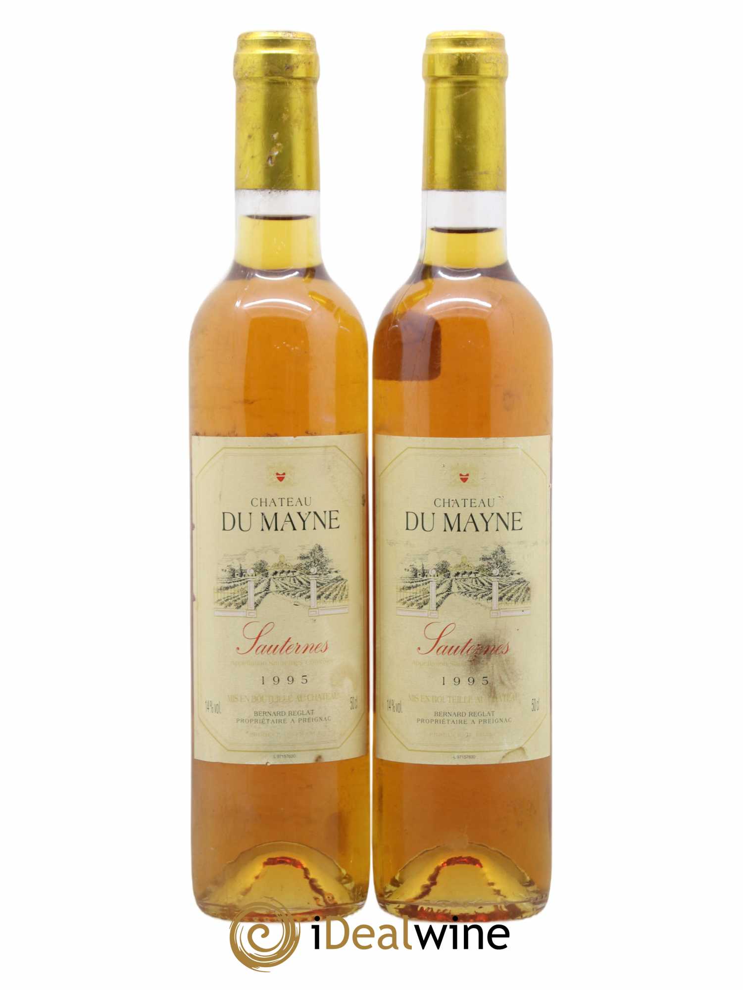 Sauternes Château du Mayne 50CL 1995 - Lotto di 2 bottiglie - 0