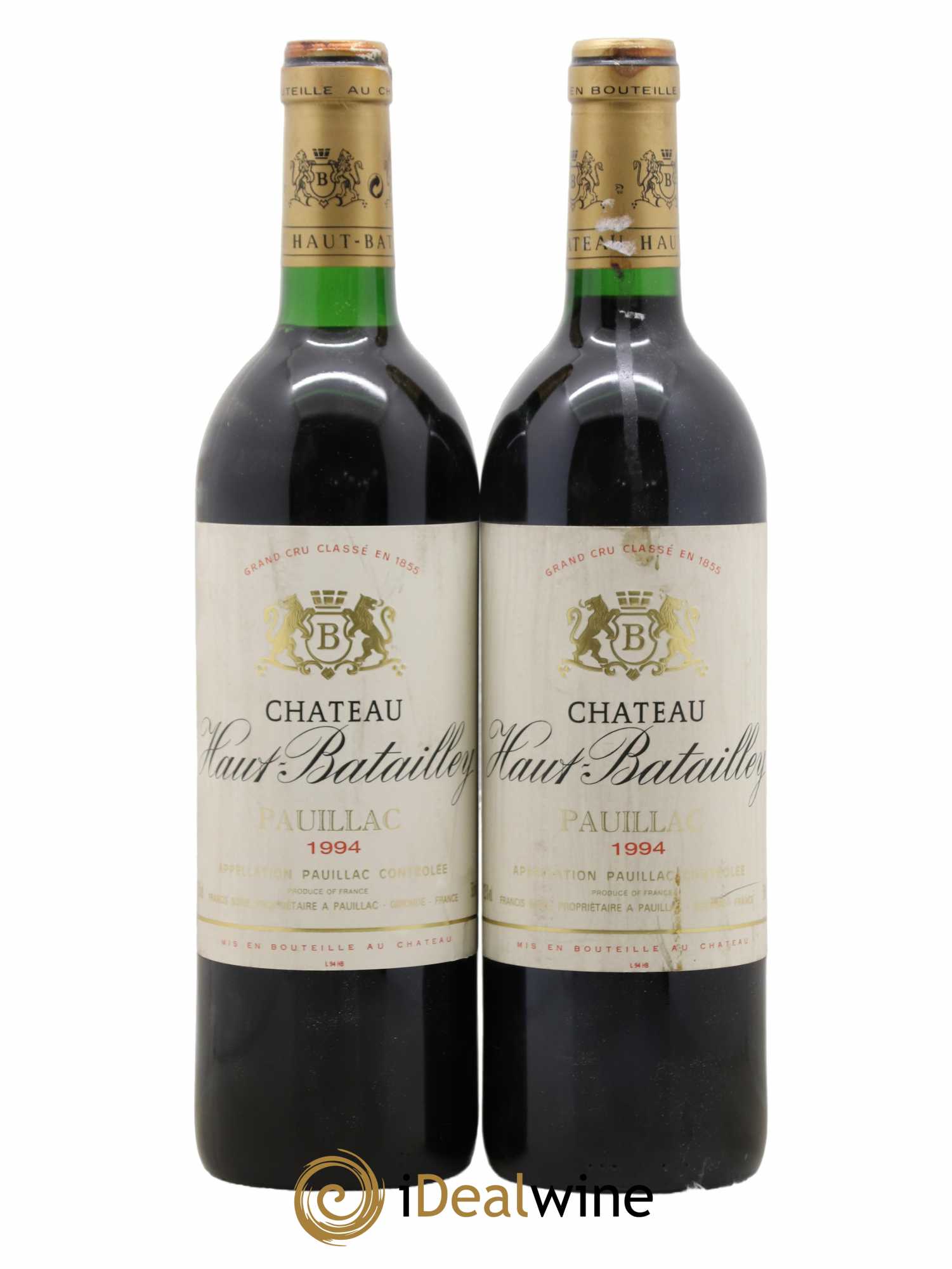 Château Haut Batailley 5ème Grand Cru Classé 1994 - Lot de 2 bouteilles - 0