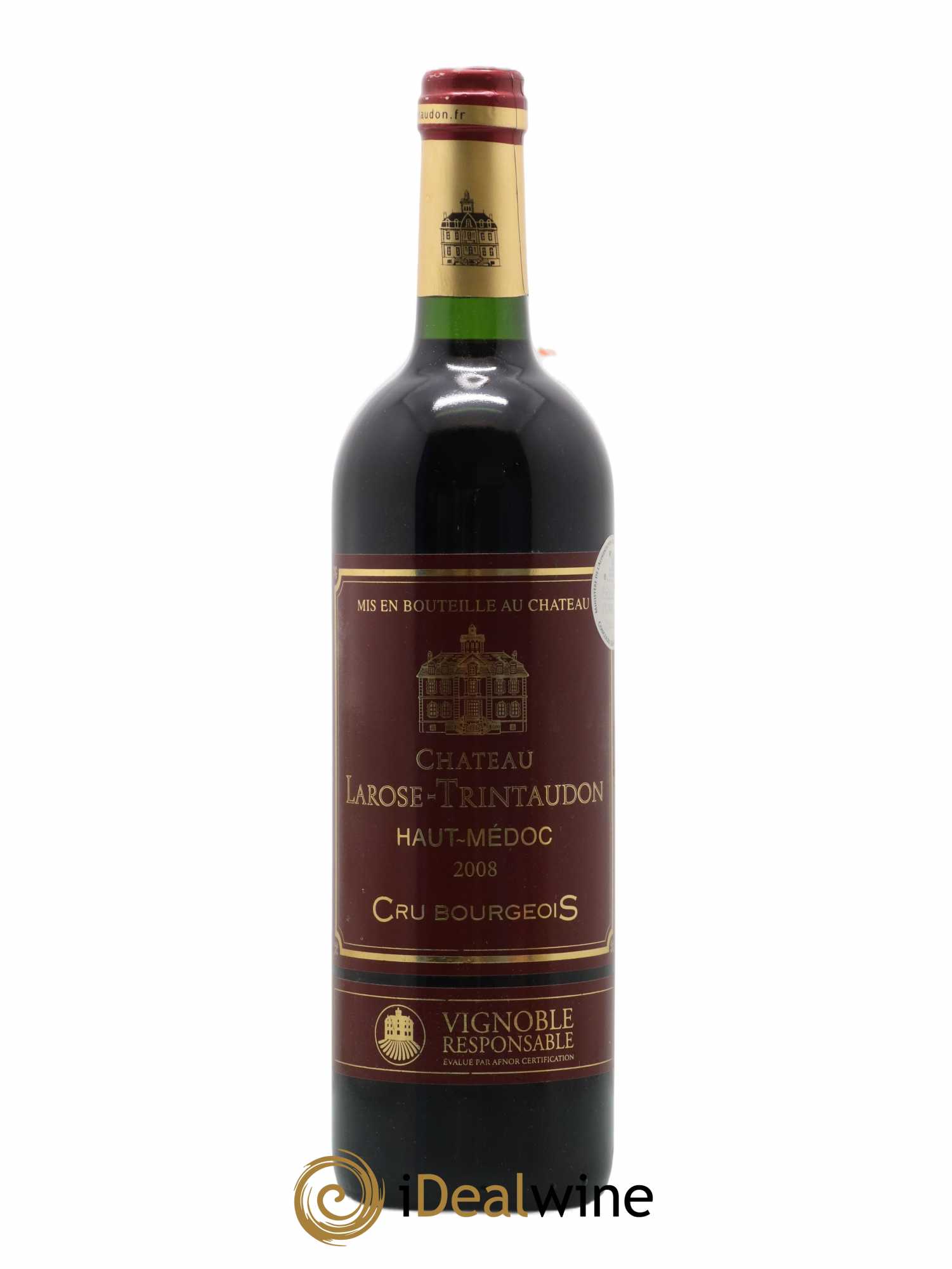 Château Larose Trintaudon Cru Bourgeois 2008 - Lot de 1 bouteille - 0