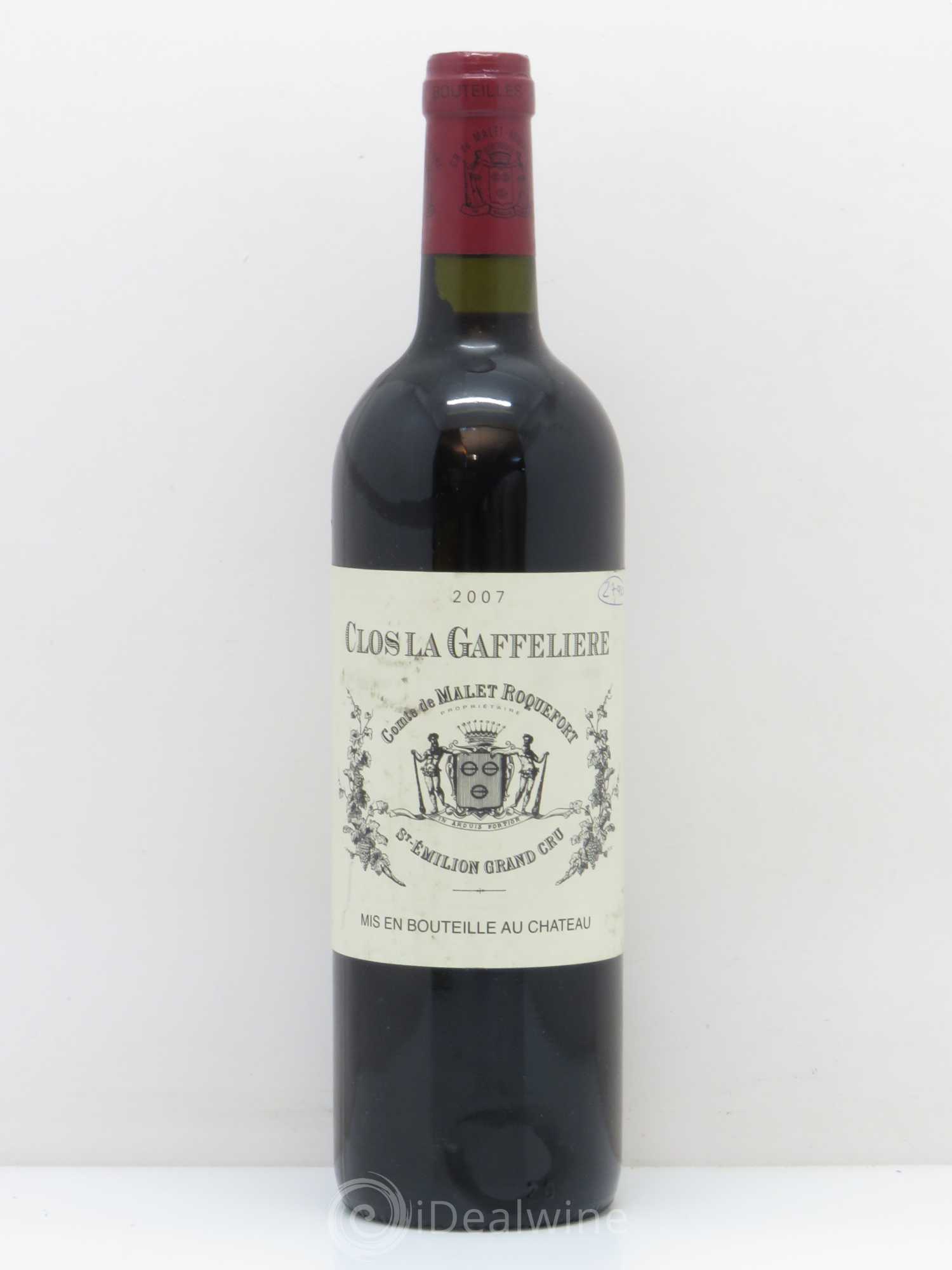 Saint-Émilion Clos la Gaffelière (sans prix de réserve) 2007 - Posten von 1 Flasche - 0