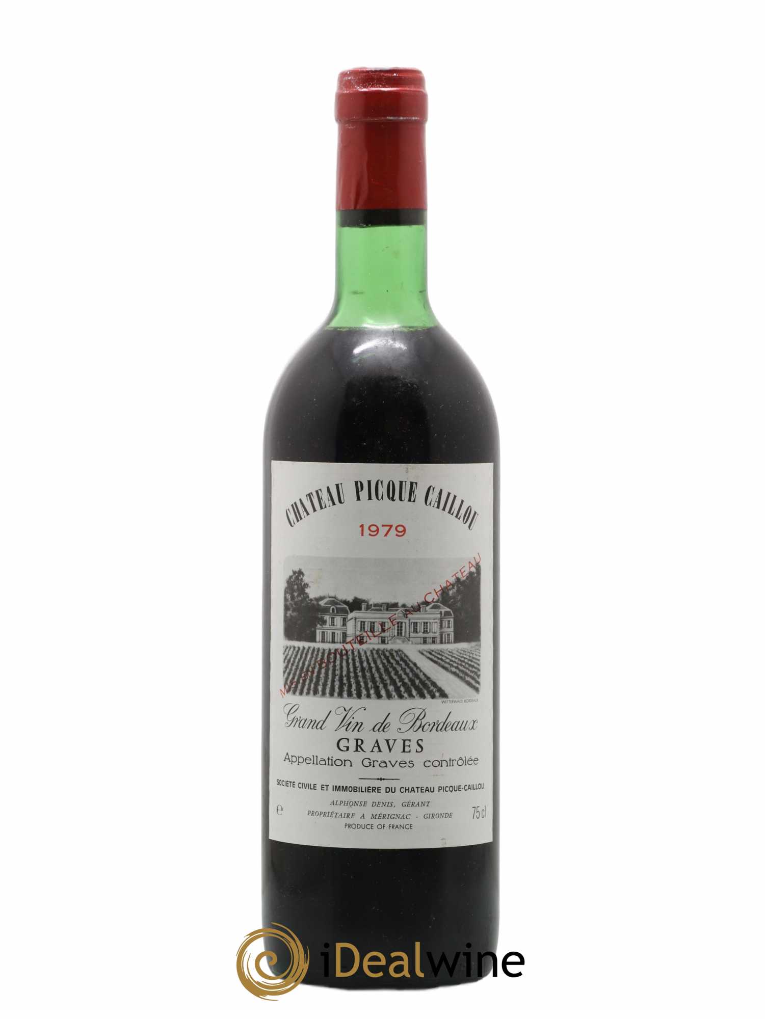 Château Picque Caillou 1979 - Lot de 1 bouteille - 0