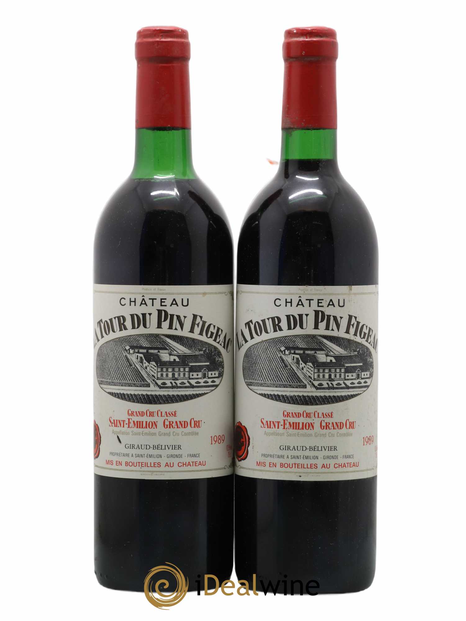 Acheter vin Château la Tour du Pin Figeac 1989 (lot: B2246262-8083)