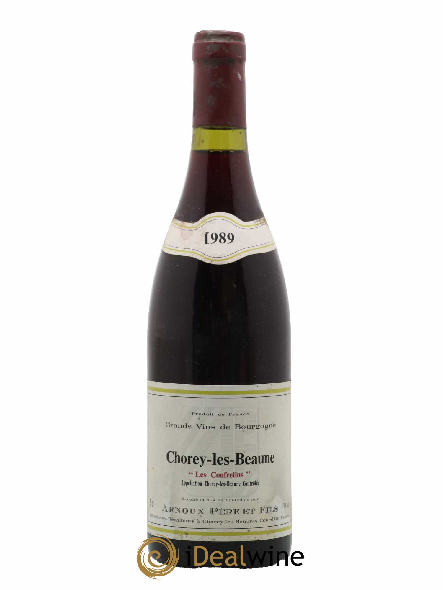 Chorey-lès-Beaune Les Confrelins Arnoux Pere Et Fils 1989 - Lot de 1 bouteille - 0