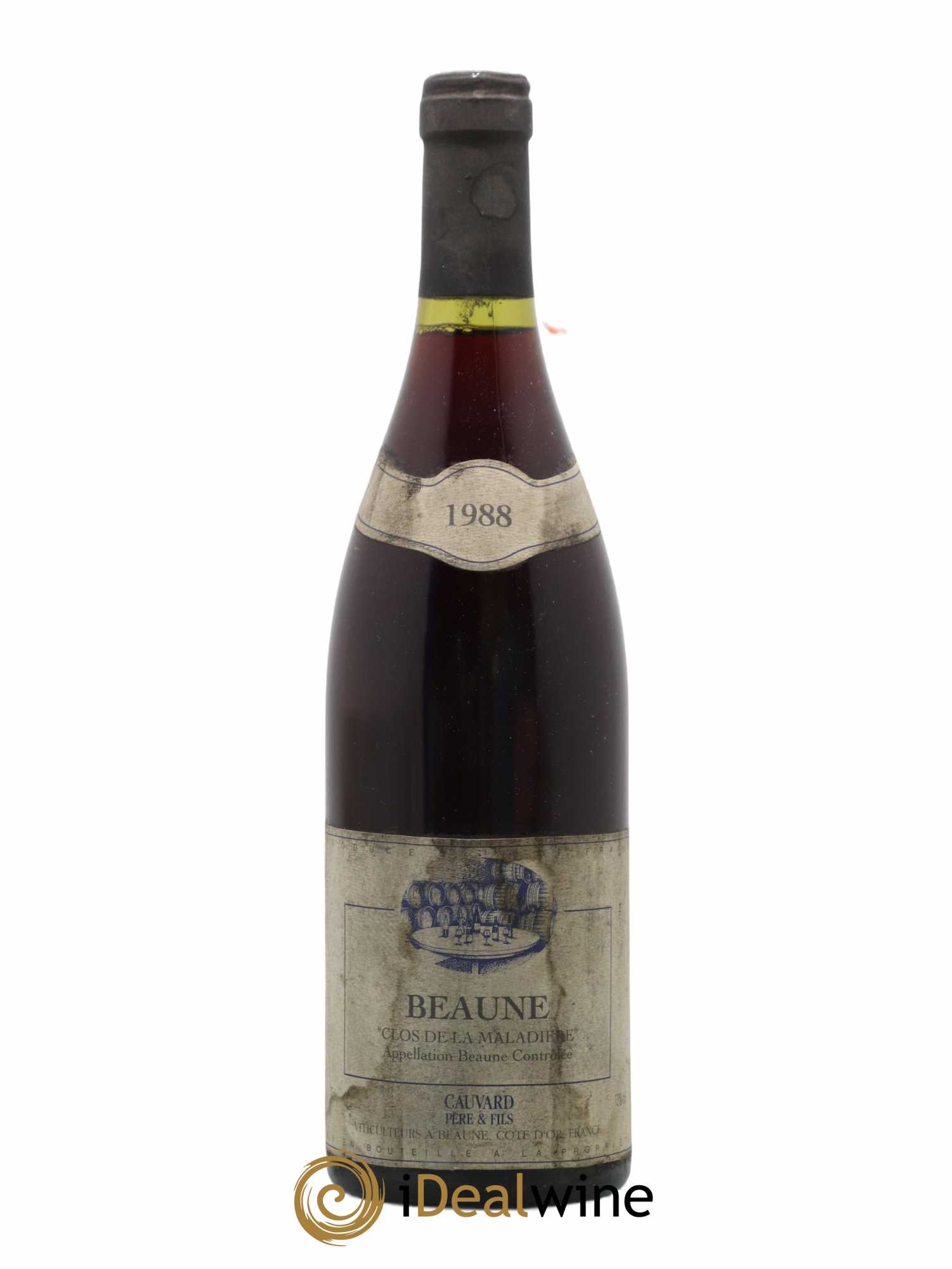 Beaune Clos de la Maladière Cauvard père et fils 1988 - Posten von 1 Flasche - 0
