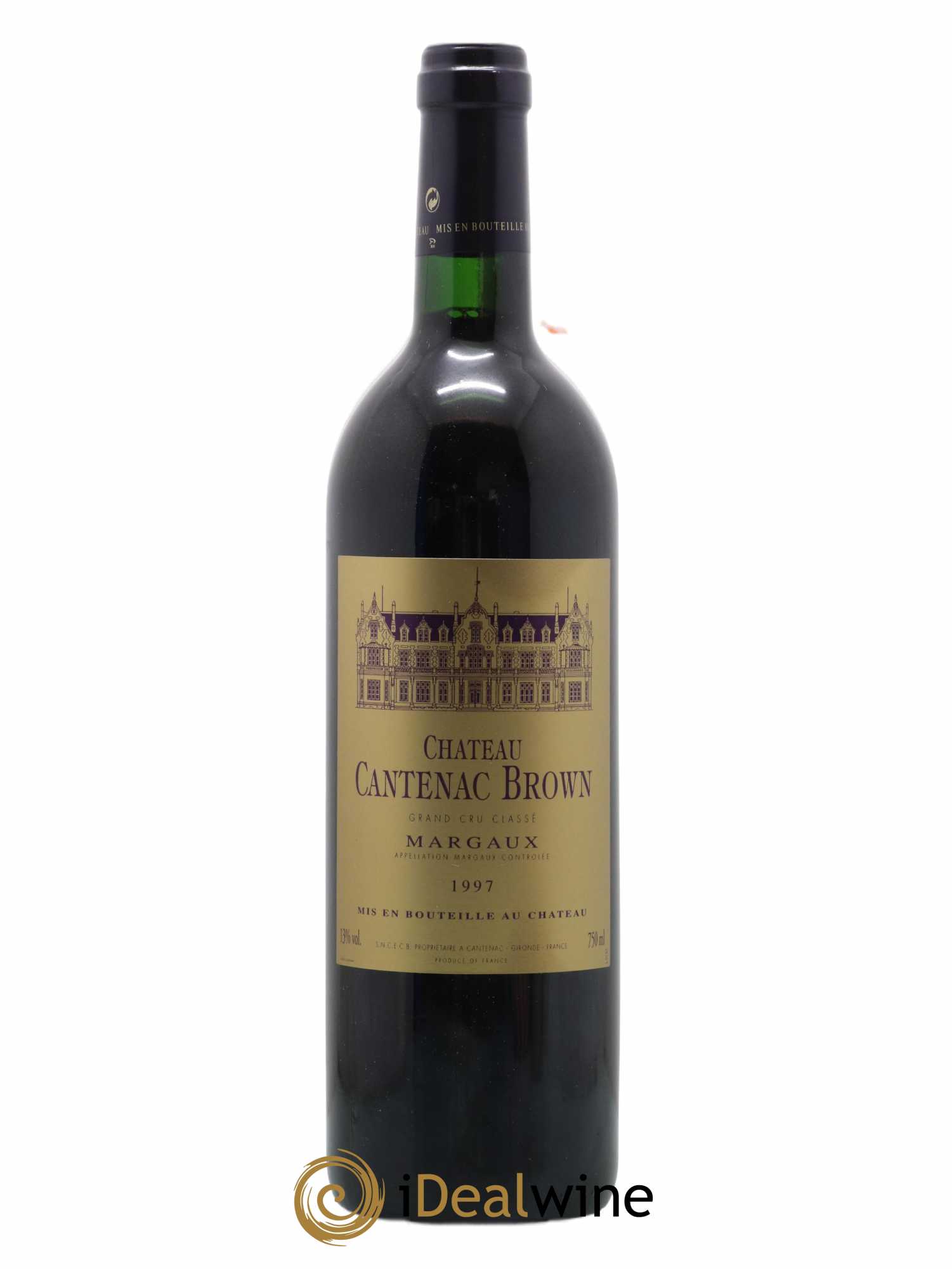 Château Cantenac Brown 3ème Grand Cru Classé 1997 - Lot de 1 bouteille - 0