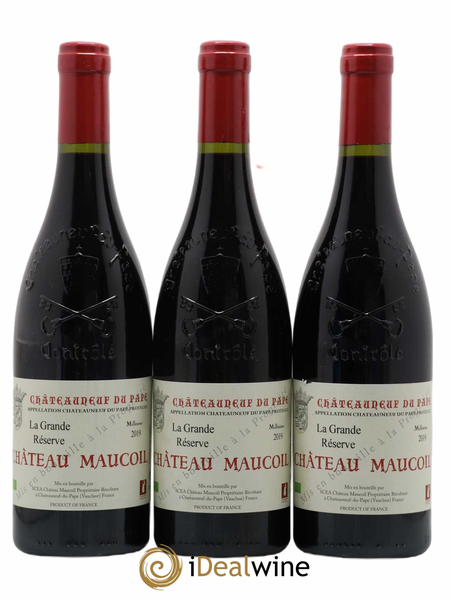 Châteauneuf-du-Pape 2019 - Posten von 3 Flaschen - 0