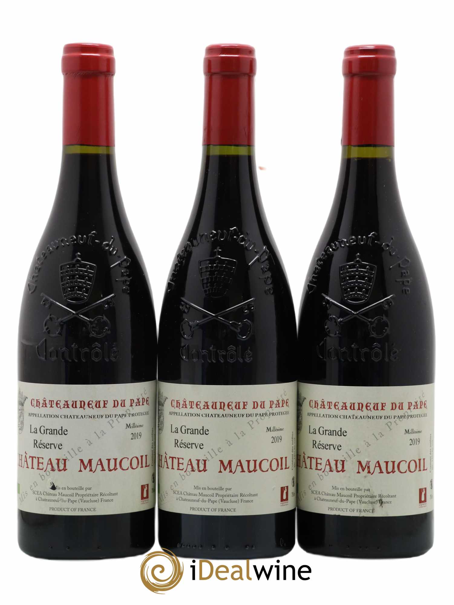 Châteauneuf-du-Pape 2019 - Posten von 3 Flaschen - 0