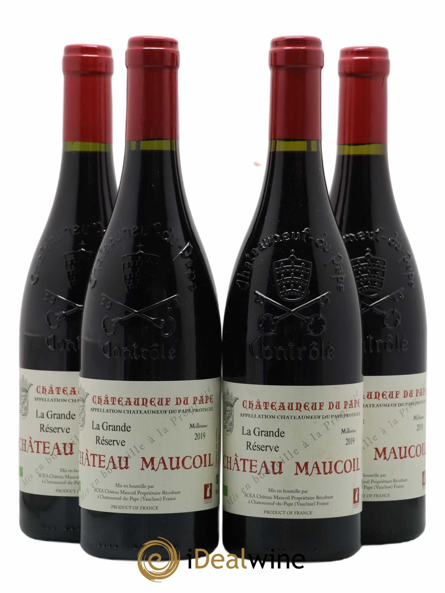 Châteauneuf-du-Pape 2019 - Posten von 4 Flaschen - 0