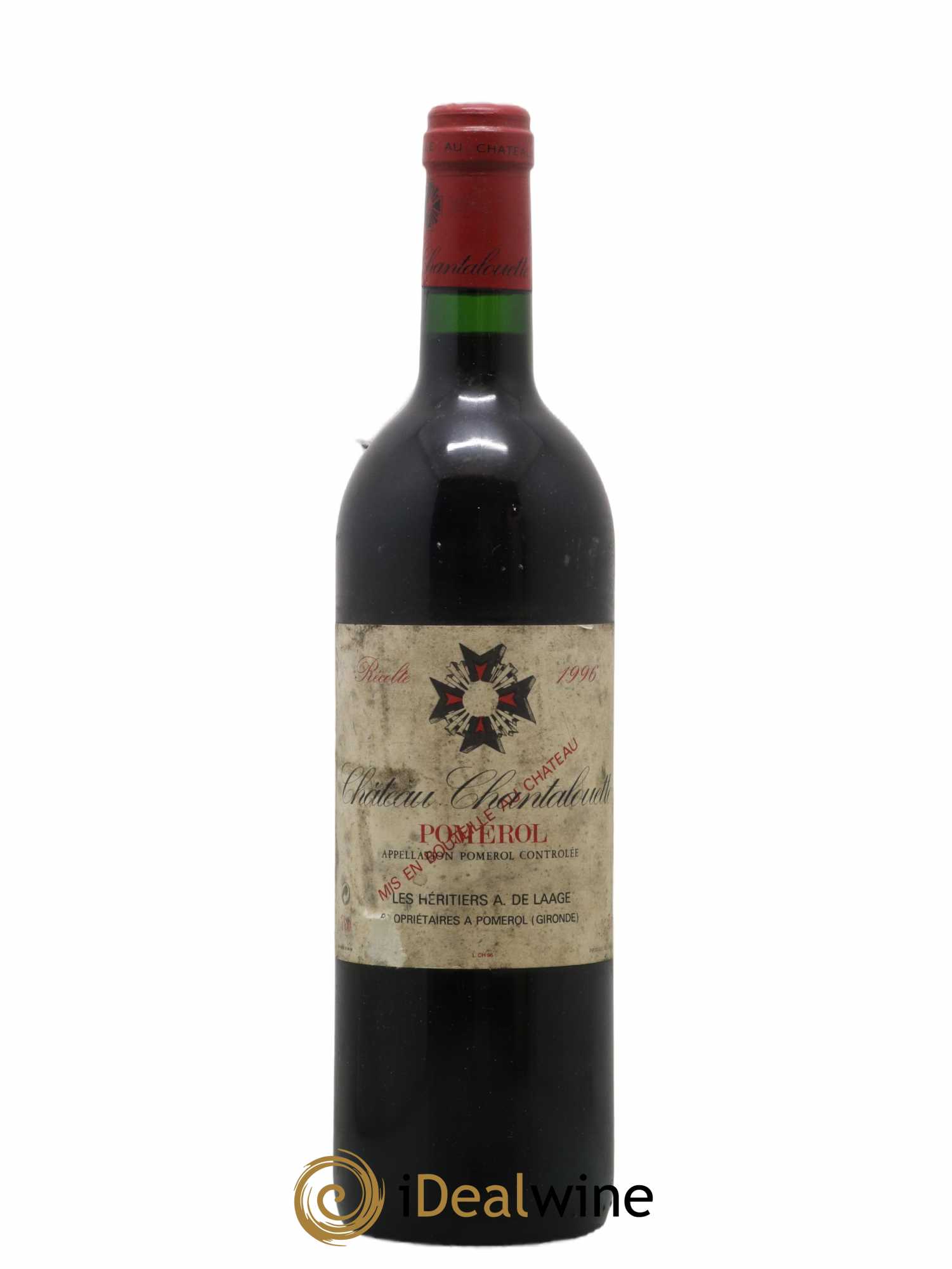 Pomerol Château Chantalouette 1996 - Lot de 1 bouteille - 0