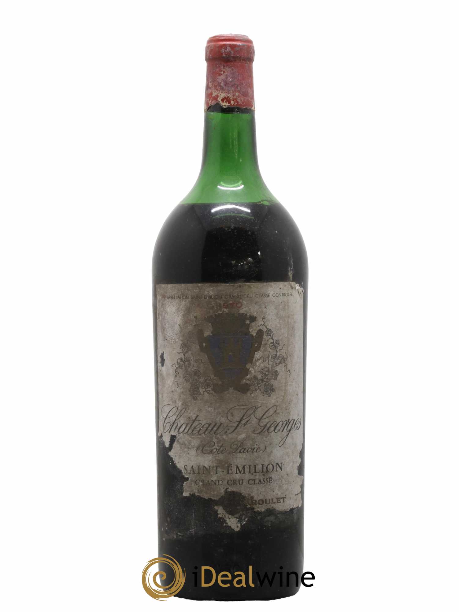 Château Saint-Georges Côte Pavie Grand Cru Classé 1970 - Lot de 1 magnum - 0