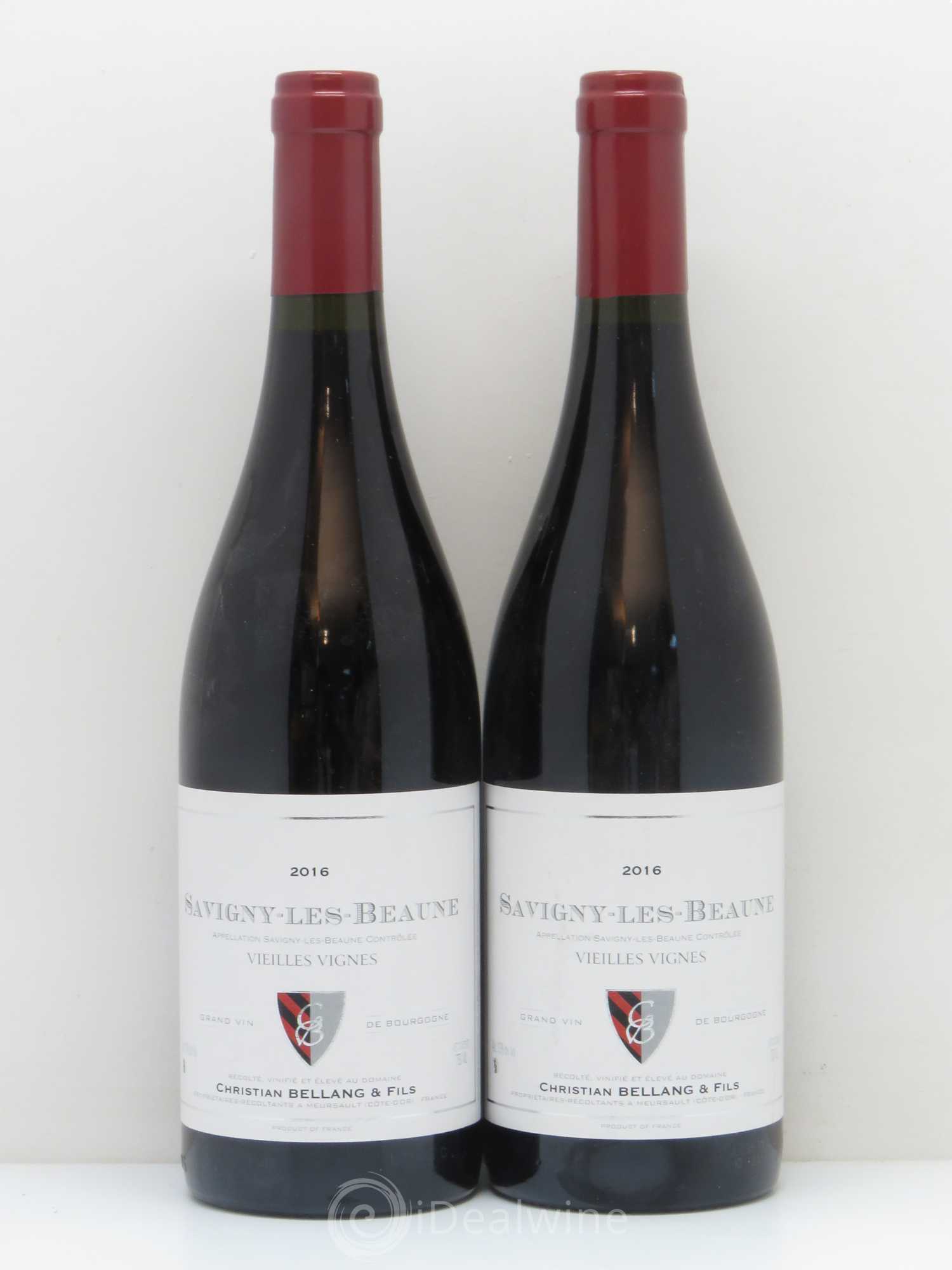 Savigny-lès-Beaune Vieilles Vignes Bellang Et Fils (sans prix de réserve) 2016 - Posten von 2 Flaschen - 0