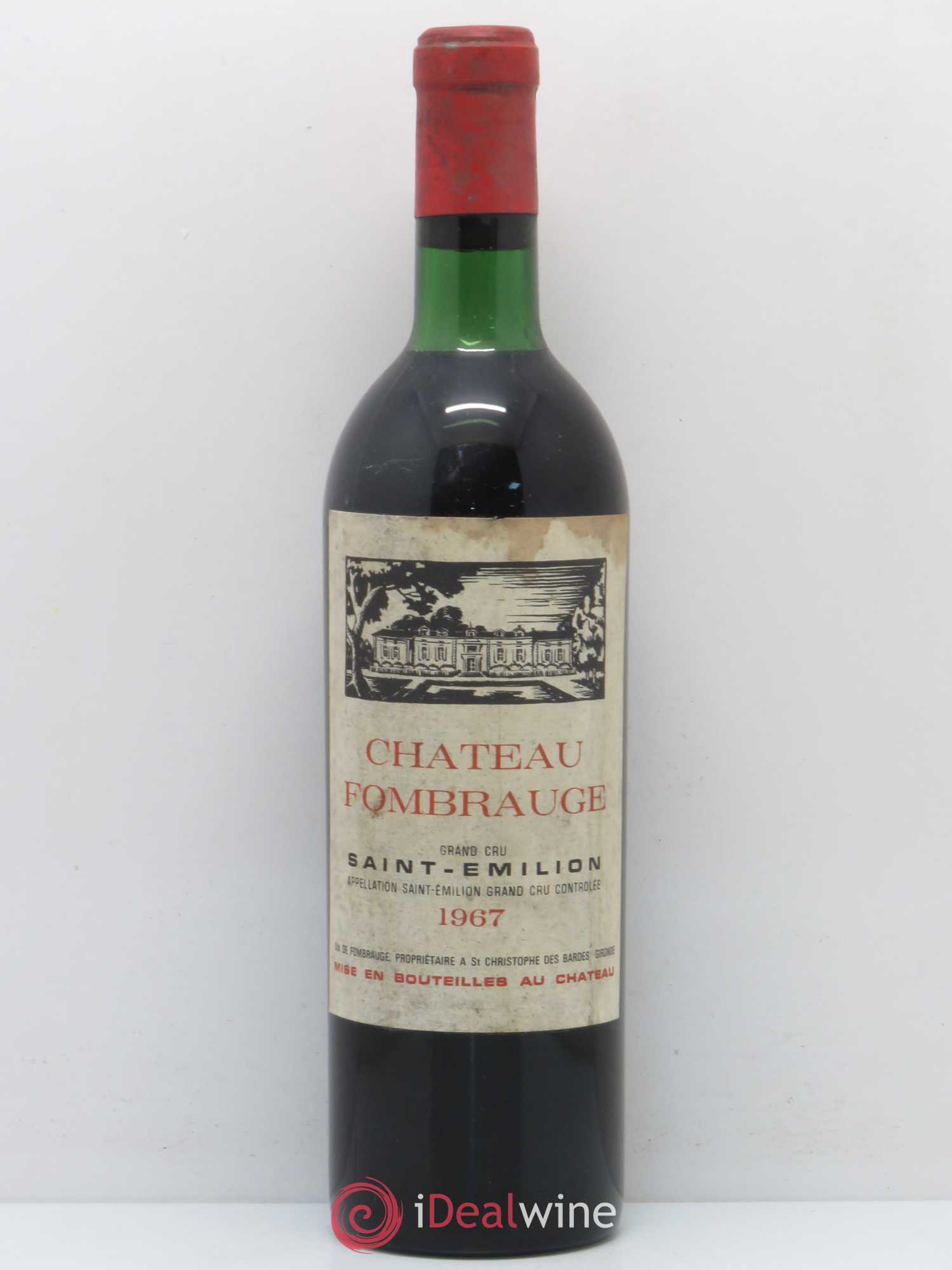 Château Fombrauge Grand Cru Classé 1967 - Lot de 1 bouteille - 0