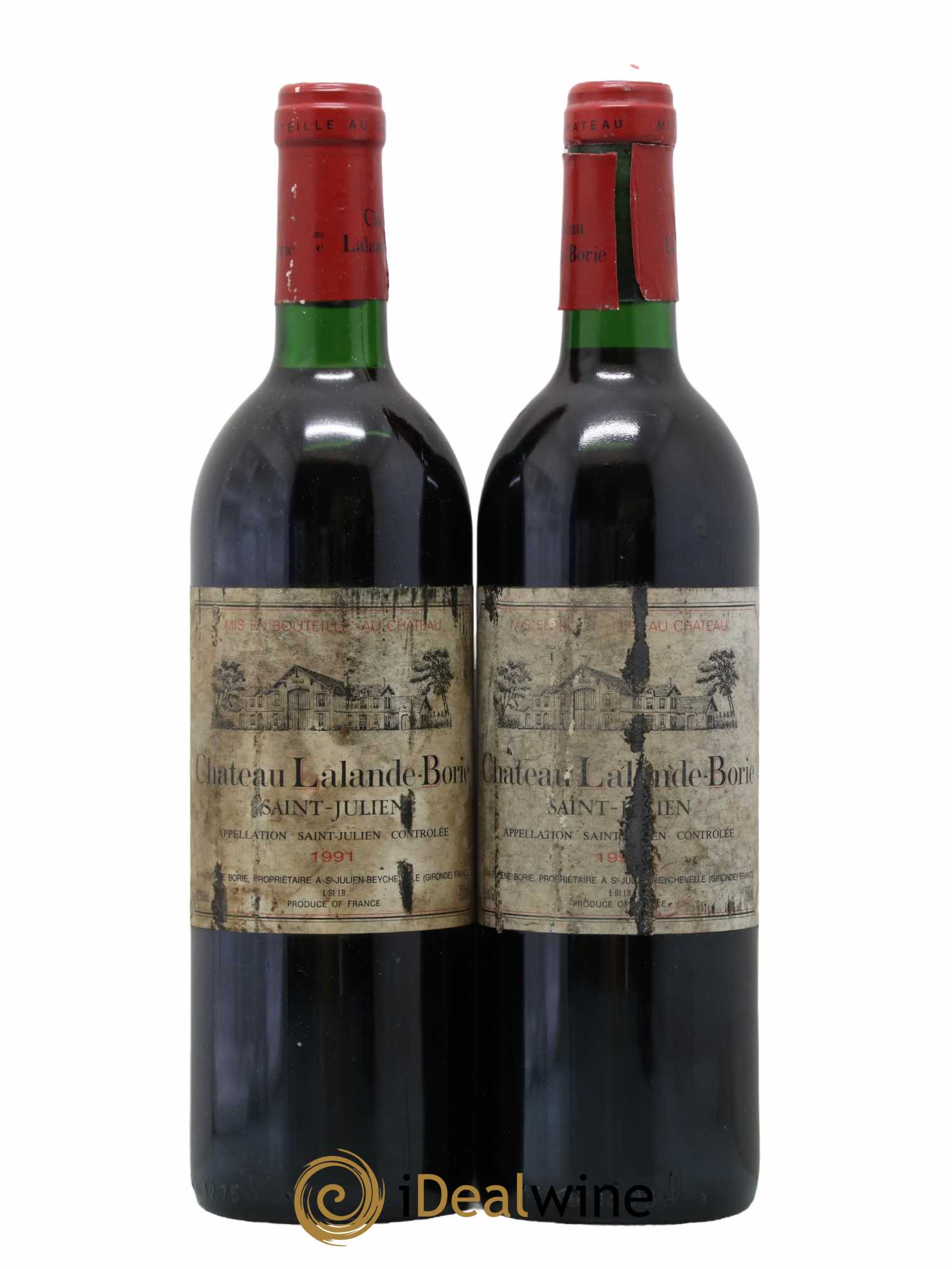 Château Lalande Borie 1991 - Lot de 1 bouteille - 0