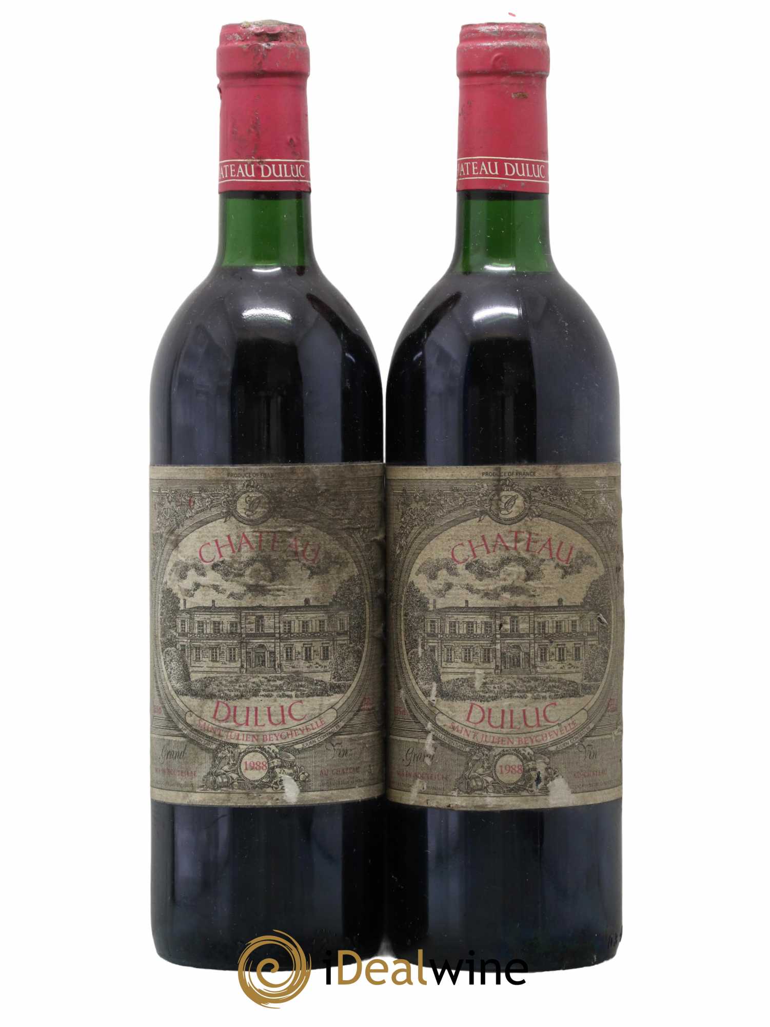 Duluc de Branaire Second Vin 1988 - Lot de 2 bouteilles - 0
