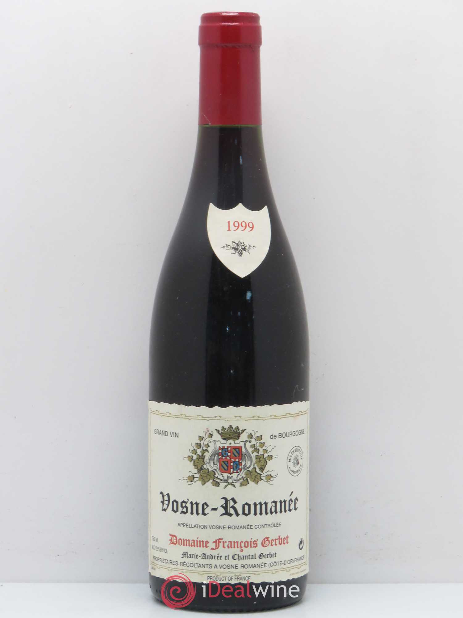 Vosne-Romanée Domaine Francois Gerbet 1999 - Posten von 1 Flasche - 0