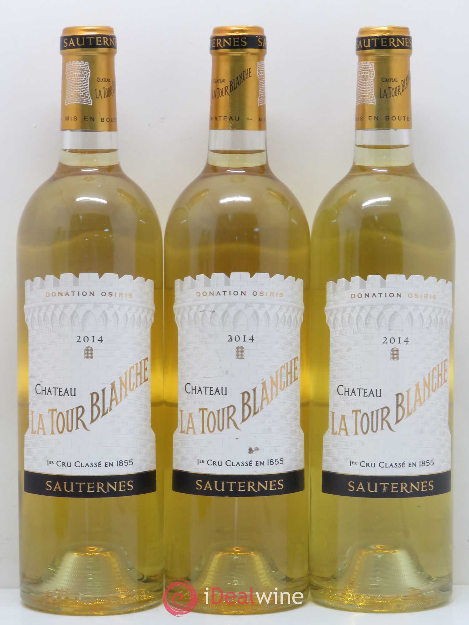Château la Tour Blanche 1er Grand Cru Classé 2014 - Lotto di 5 bottiglie - 1