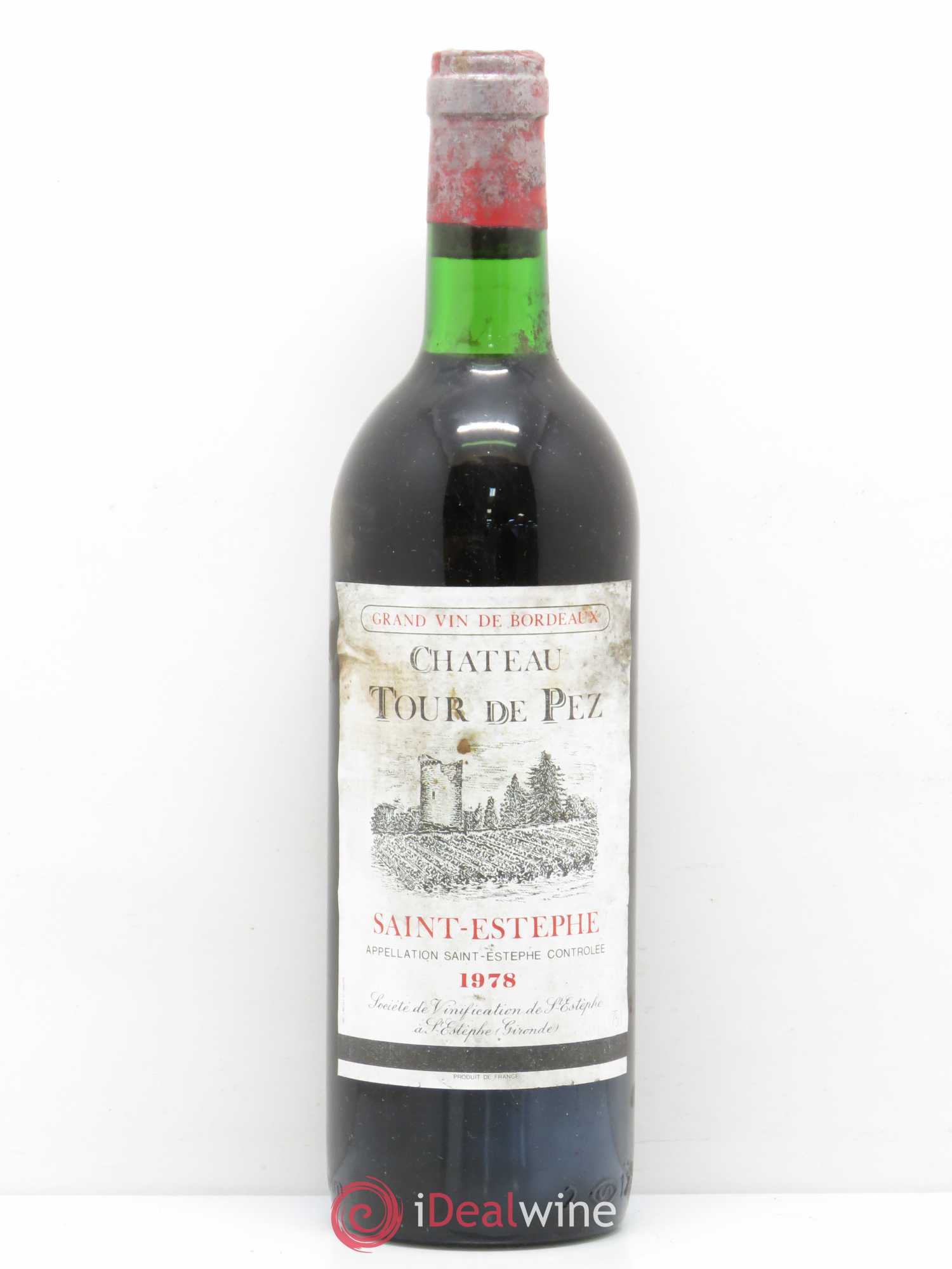 Château Tour de Pez Cru Bourgeois 1978 - Lot de 1 bouteille - 0