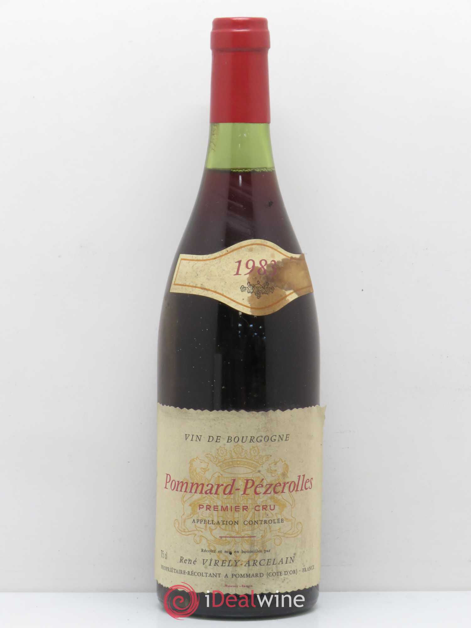Pommard 1er Cru Pezerolles Domaine Virely Arcelain 1983 - Posten von 1 Flasche - 0