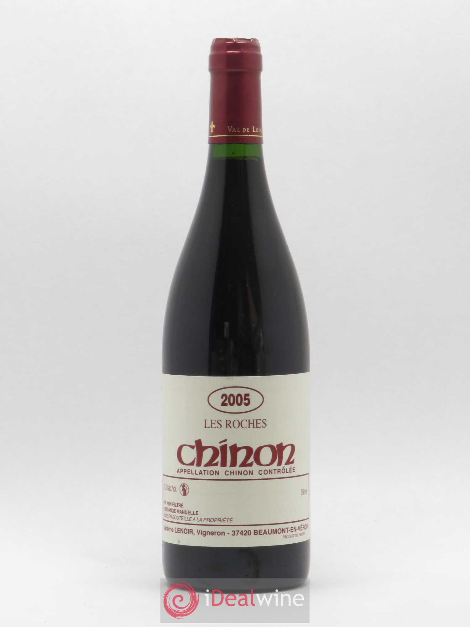 Chinon Les Roches Lenoir (Domaine) 2005 - Lot de 1 bouteille - 0
