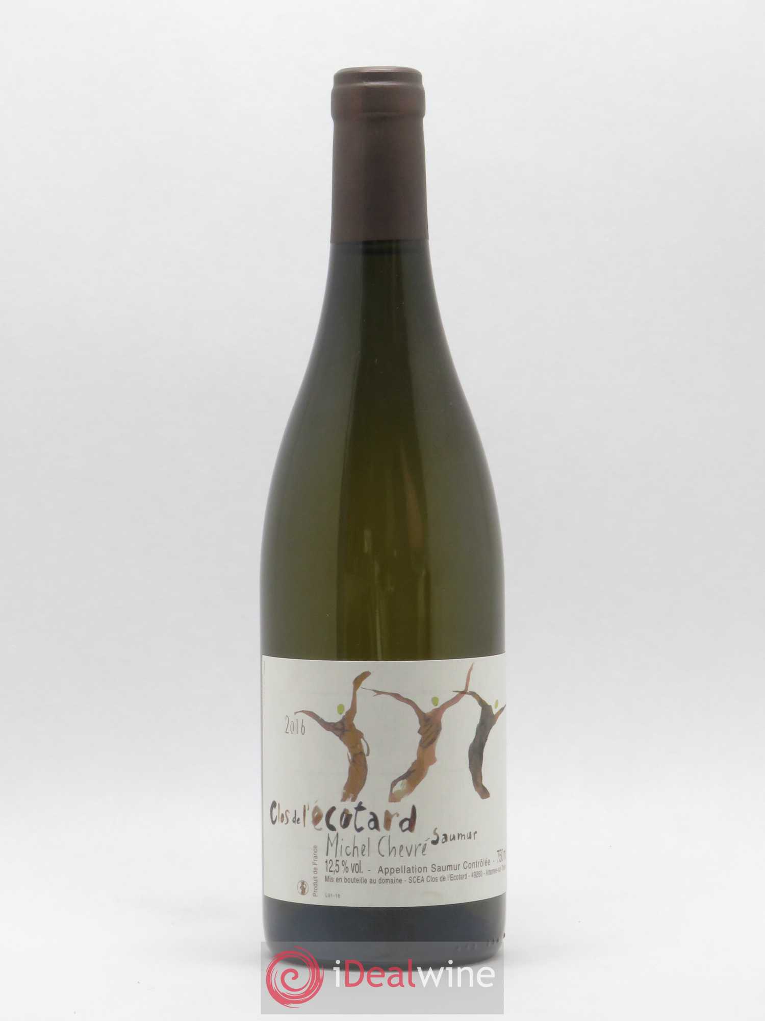 Saumur Clos de l'écotard Michel Chevré 2016 - Lot de 1 bouteille - 0