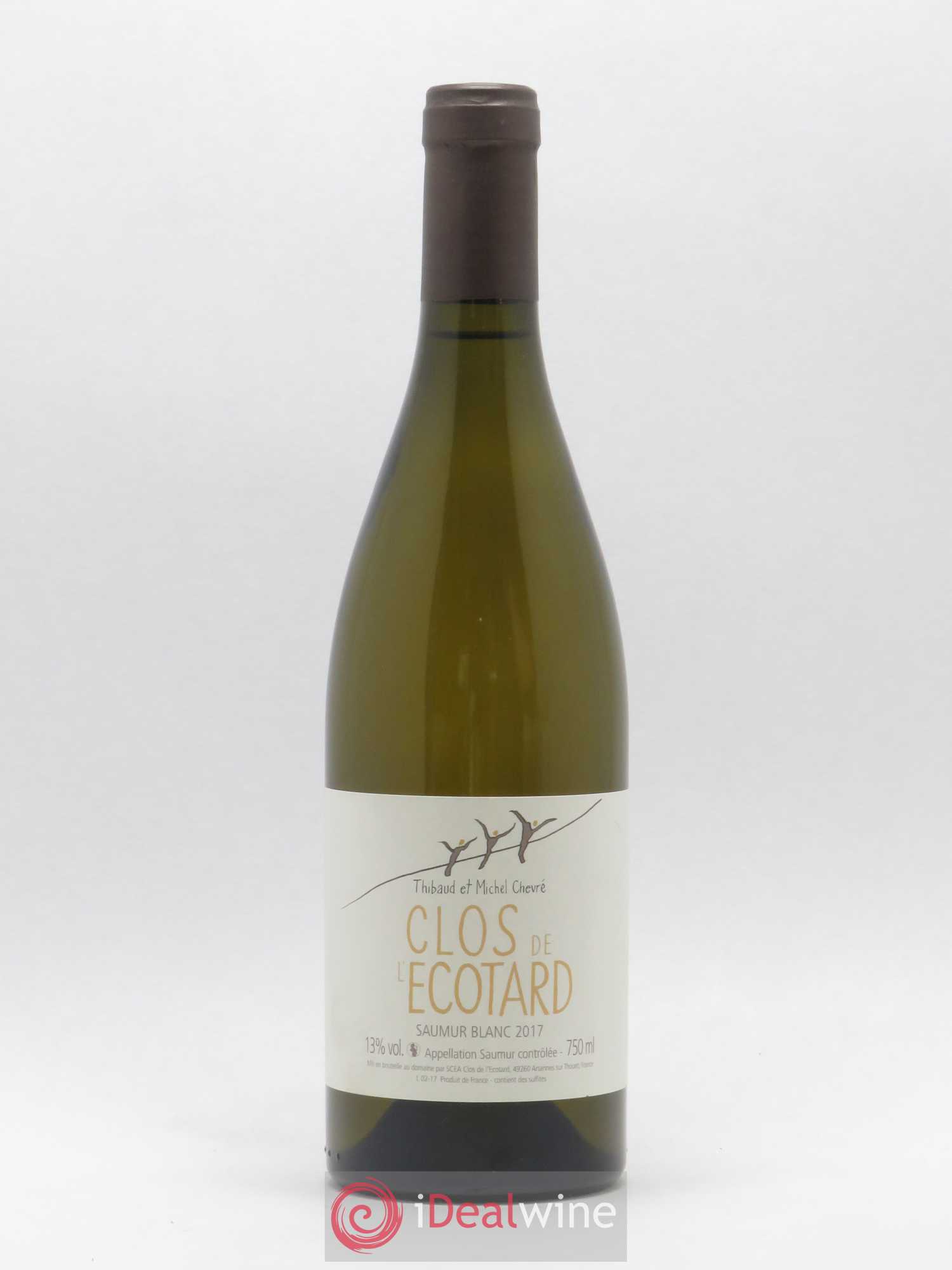 Saumur Clos de l'écotard Michel Chevré 2017 - Lot de 1 bouteille - 0