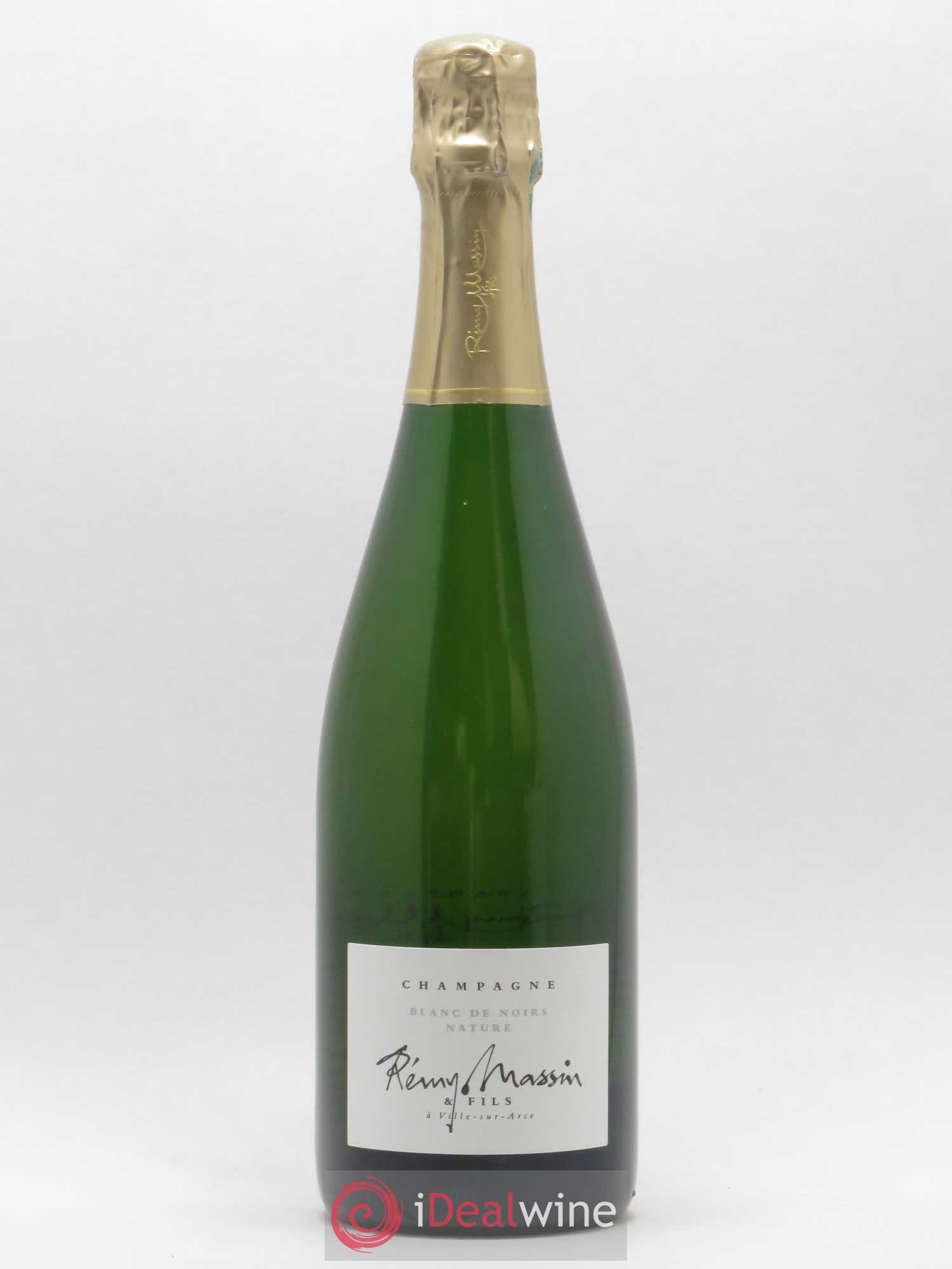 Champagne Rémy Massin Blanc de Noirs Nature - Lot de 1 bouteille - 0