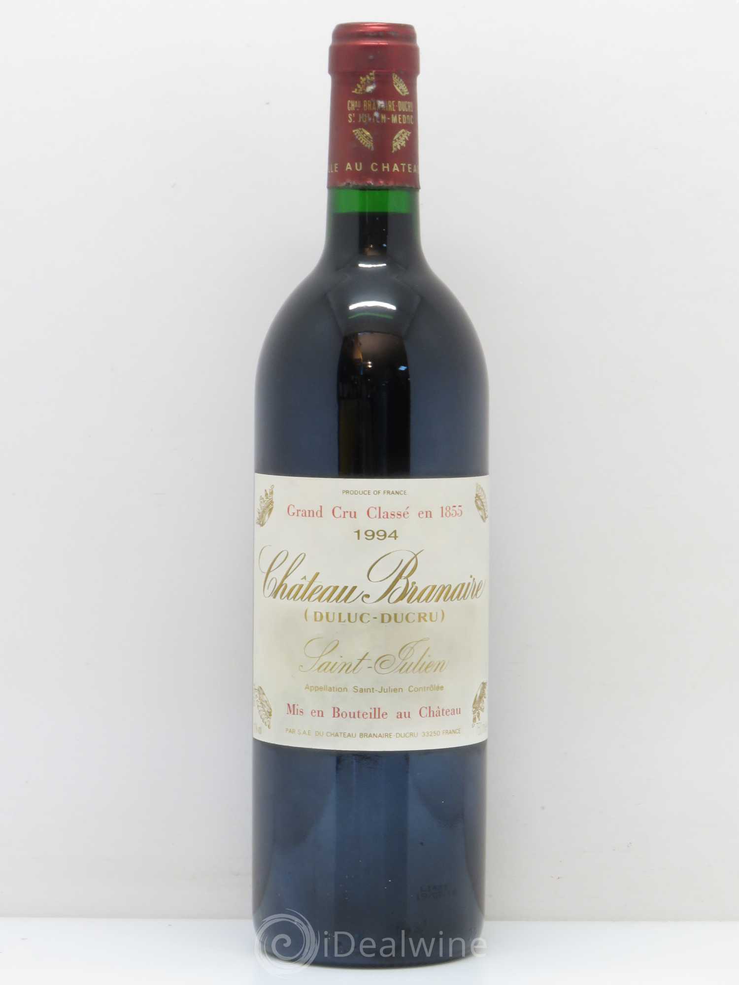 Château Branaire Ducru 4ème Grand Cru Classé 1994 - Lotto di 1 bottiglia - 0