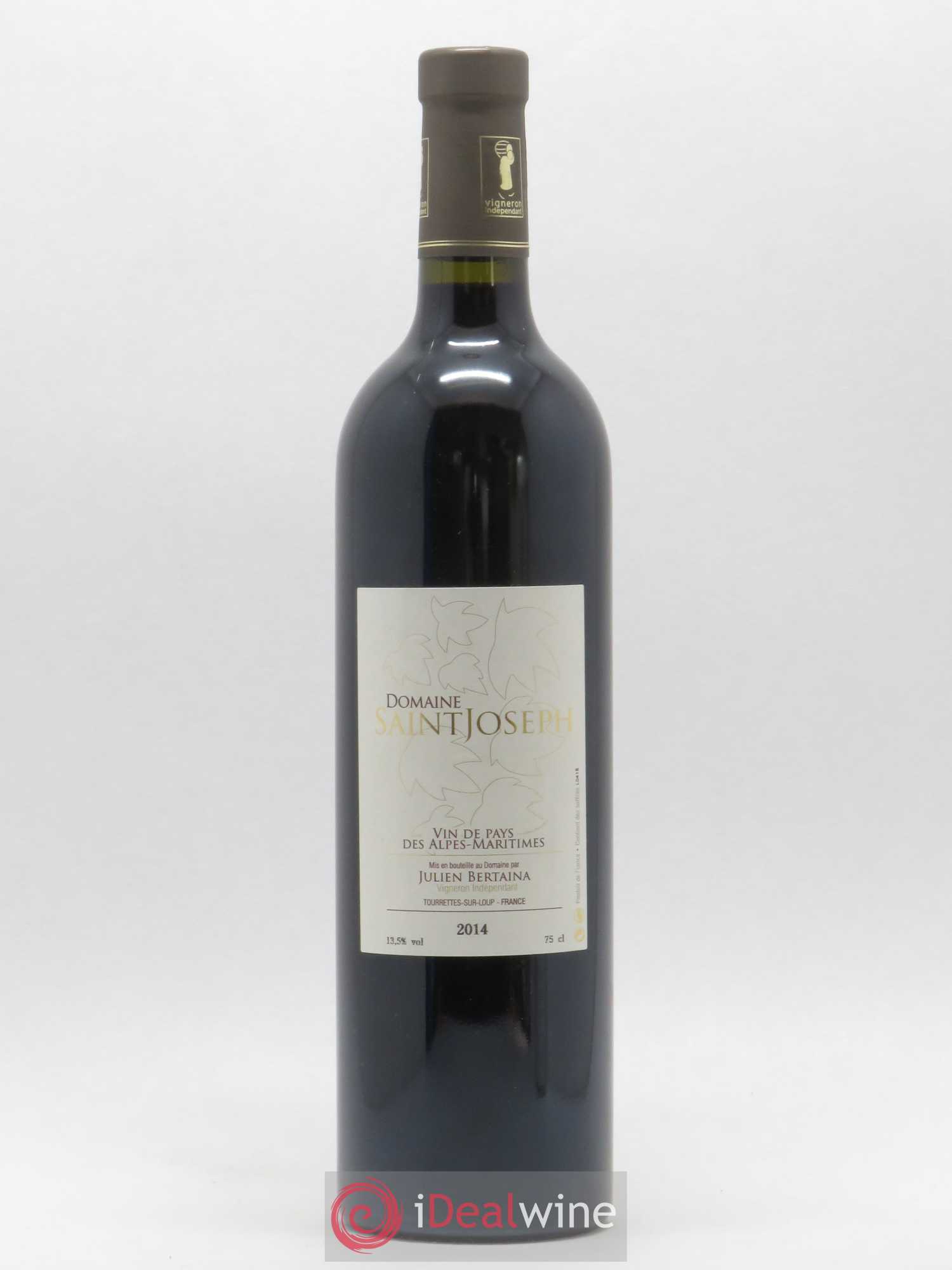 Divers VDP Alpes Maritimes Domaine Saint Joseph (sans prix de réserve) 2014 - Posten von 1 Flasche - 0