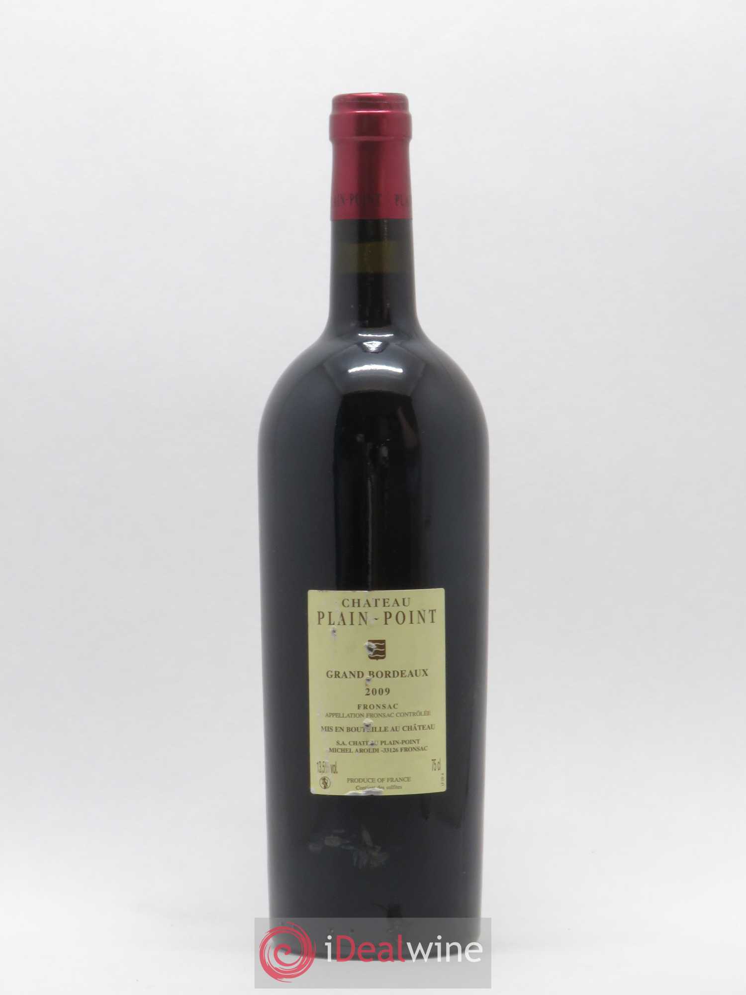 Fronsac Chateau Plain Point 2009 - Posten von 1 Flasche - 1
