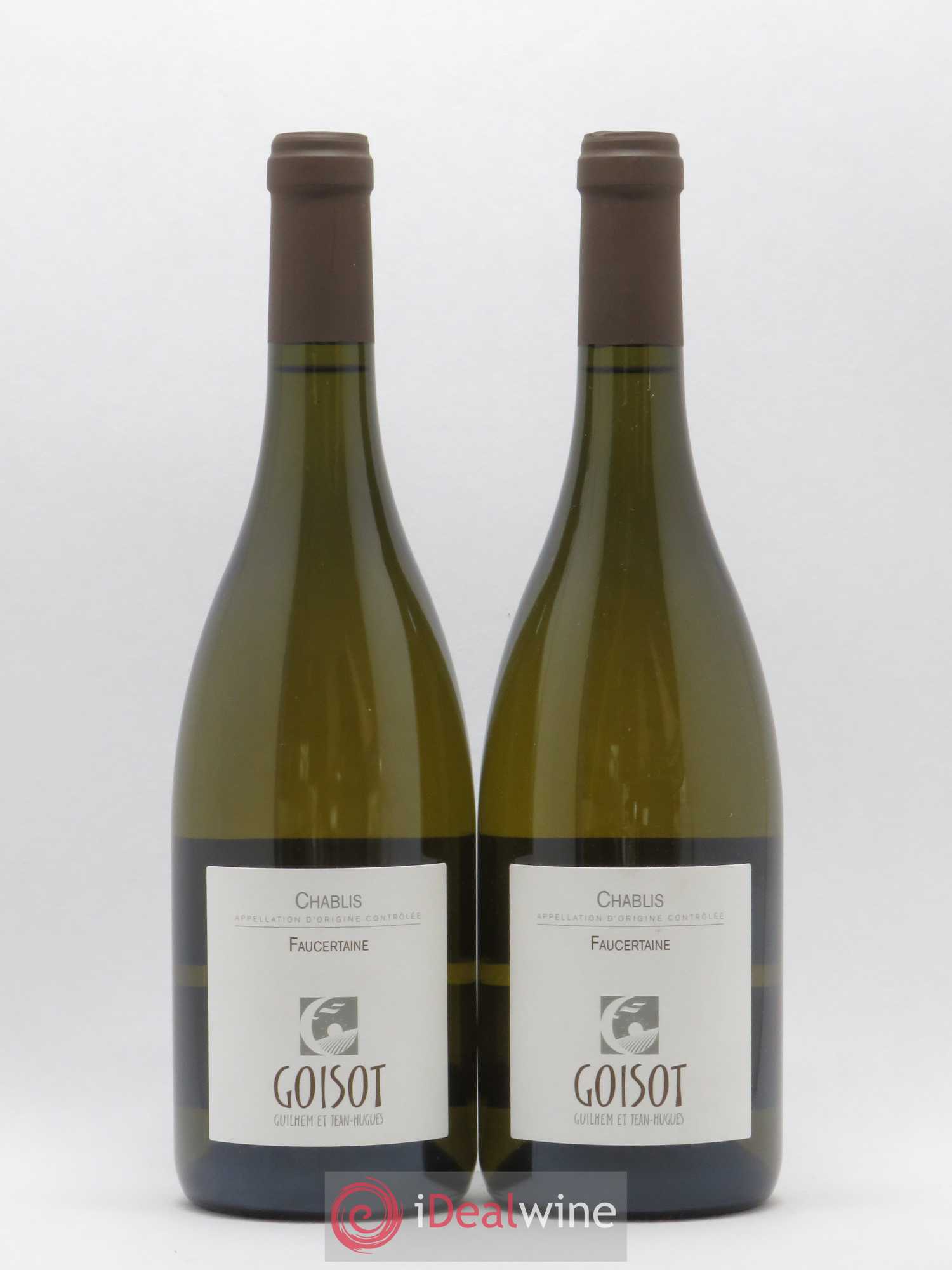 Chablis Cuvée Faucertaine Domaine Goisot 2017 - Lot de 2 bouteilles - 0