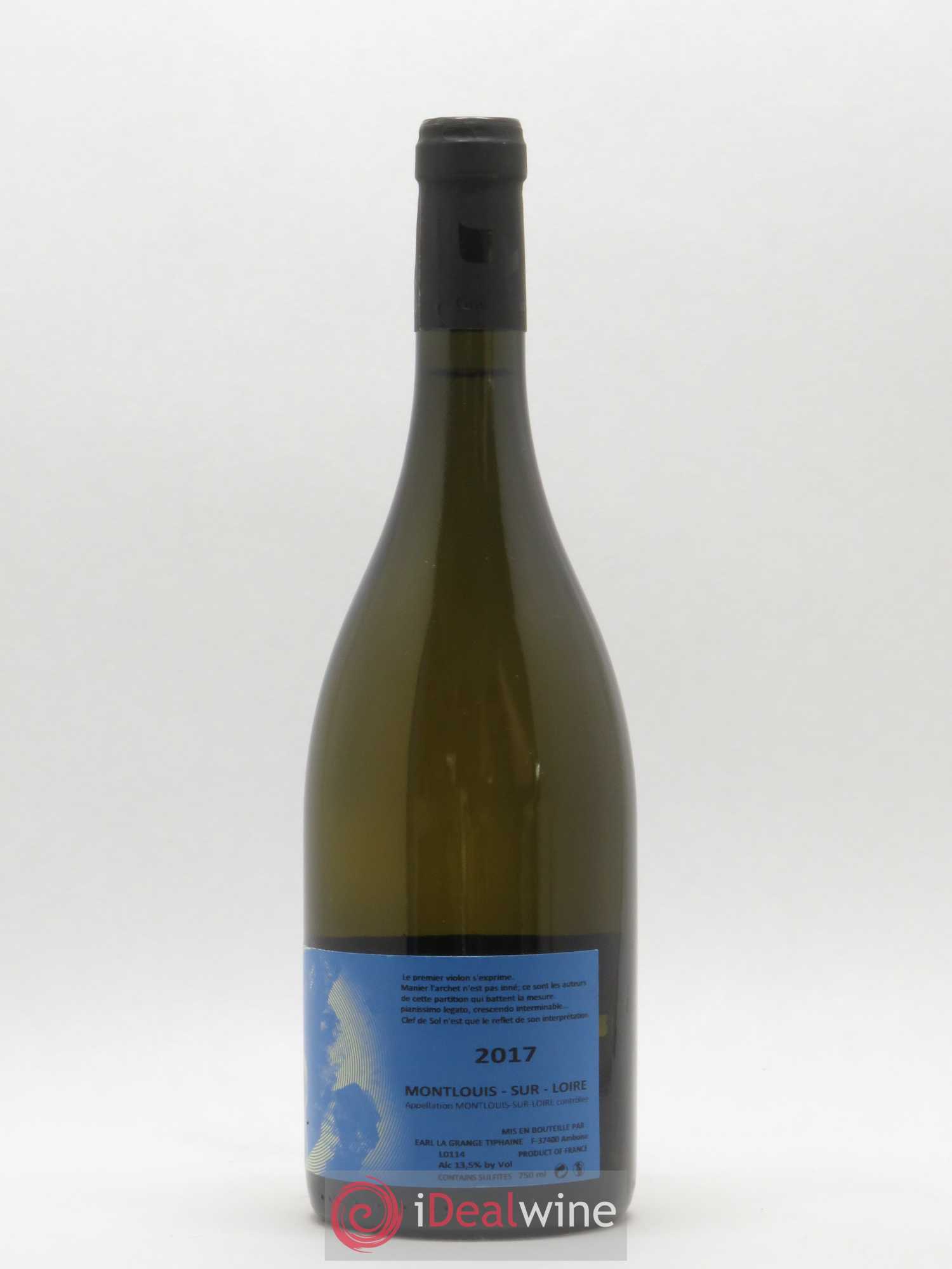 Montlouis-sur-Loire Clef de Sol La Grange Tiphaine 2017 - Lot de 1 bouteille - 1